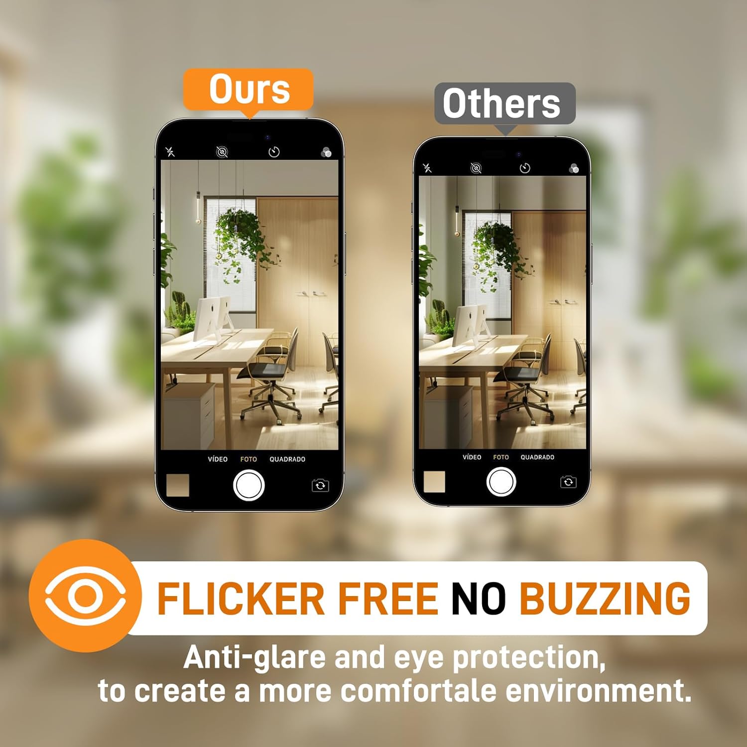 AIBISOD 10W Dimmable H Track Light Heads 4 Pack Warm White