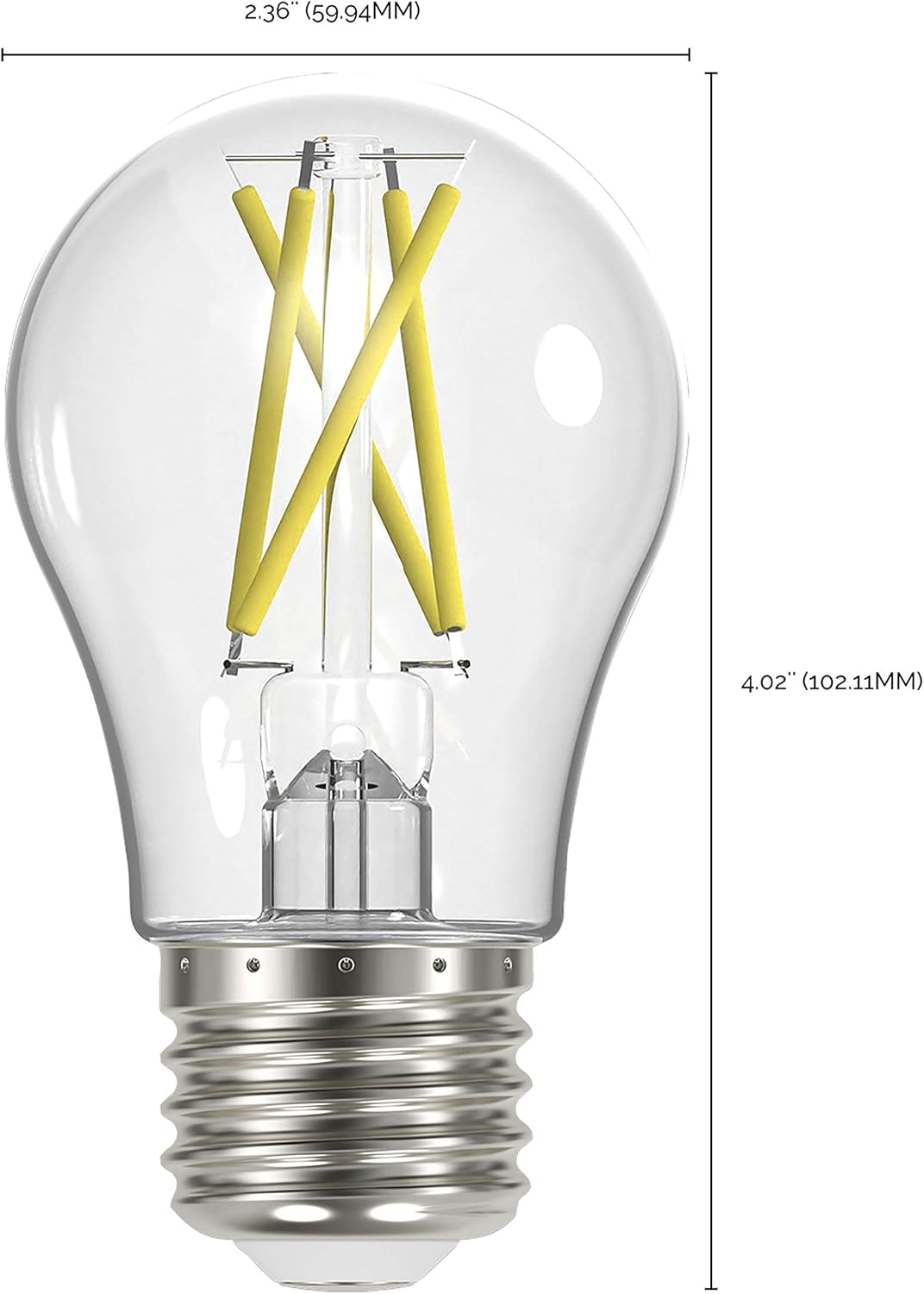 Satco 24-Pack Dimmable LED Filament Lamps A19