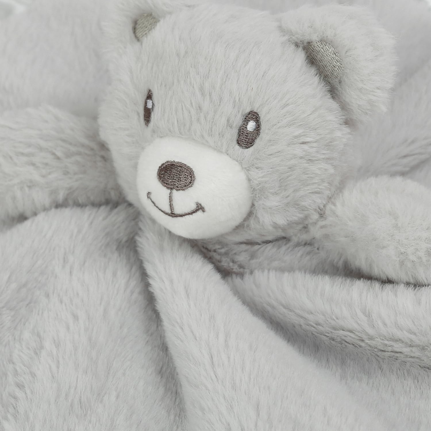 BEILIMU Bear Security Blanket 135 Inch Grey