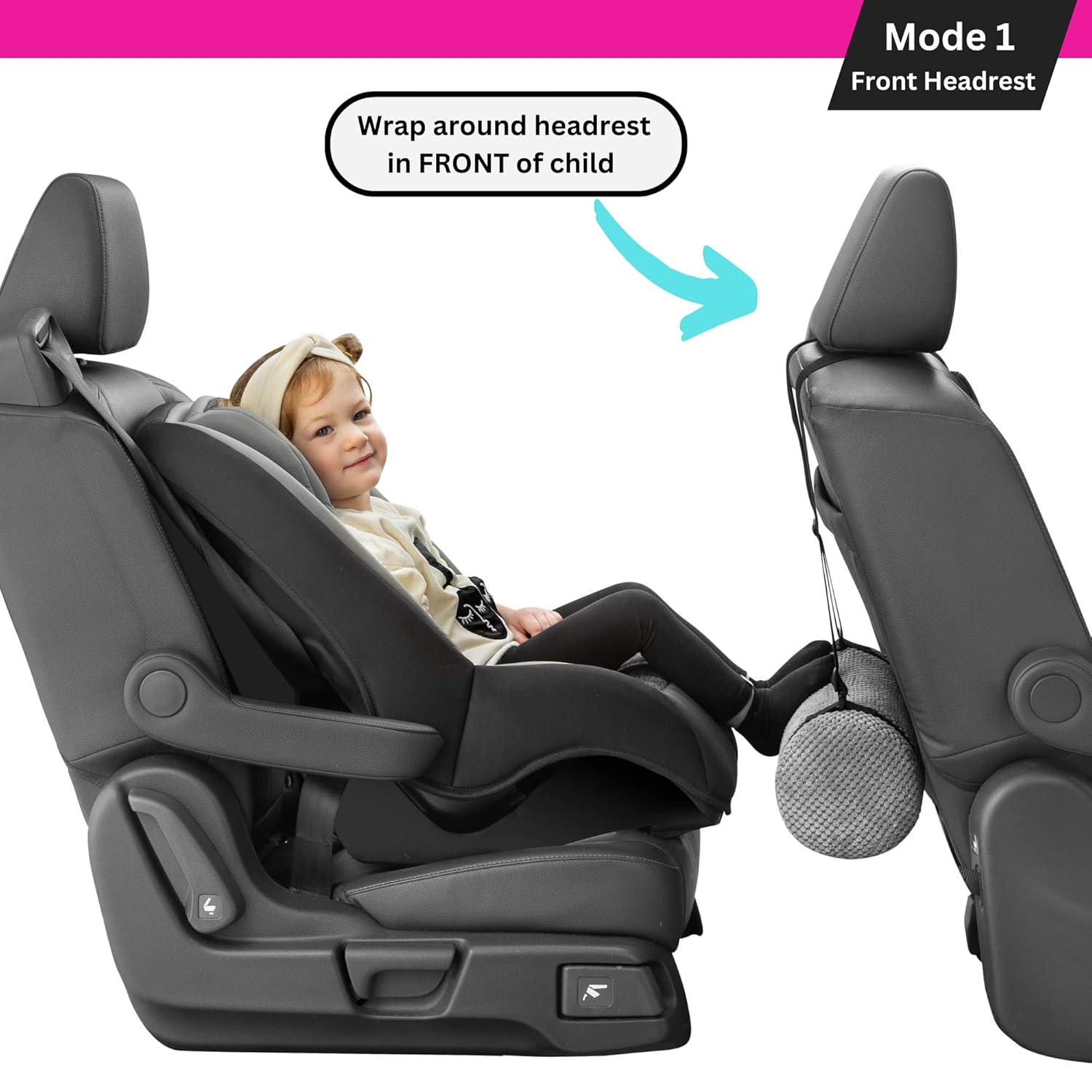 Swanoo Car Seat Foot Rest for Kids - Adjustable and Comfortable