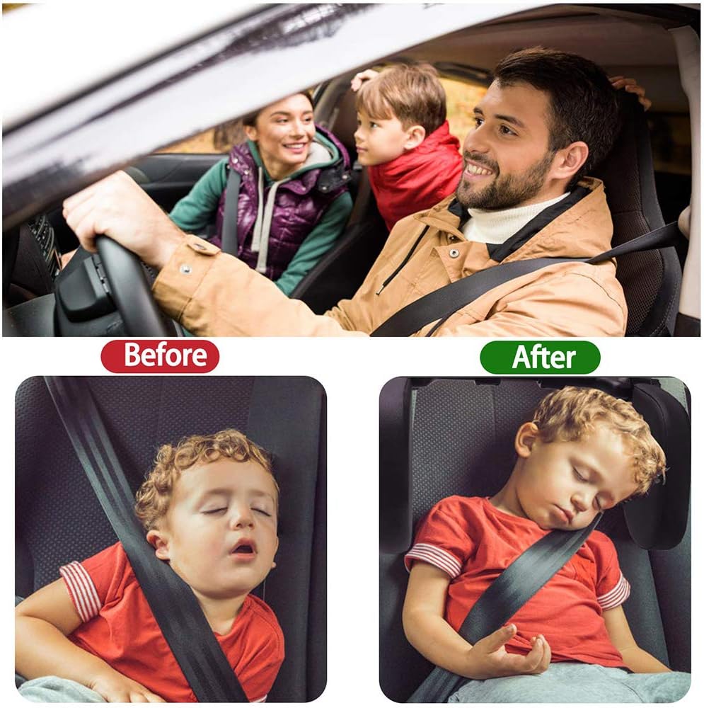 JEWUNO Car Headrest Pillow 360 Adjustable