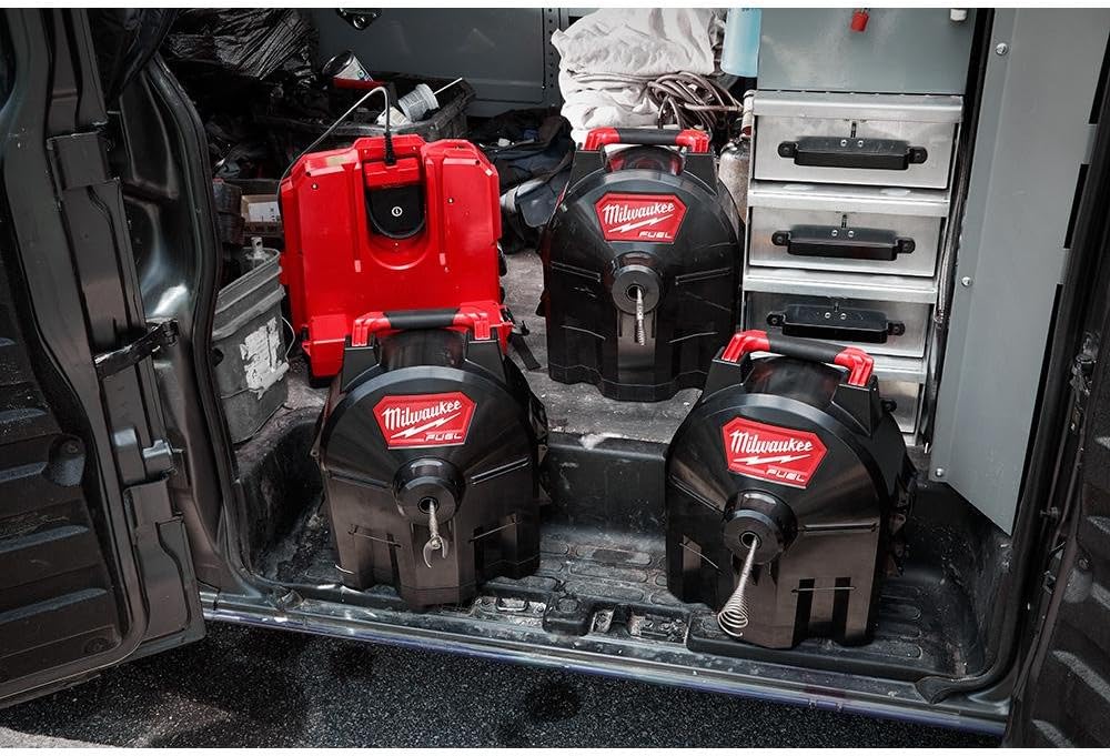 Milwaukee M18 FUEL 18V Cordless Drain Auger Kit