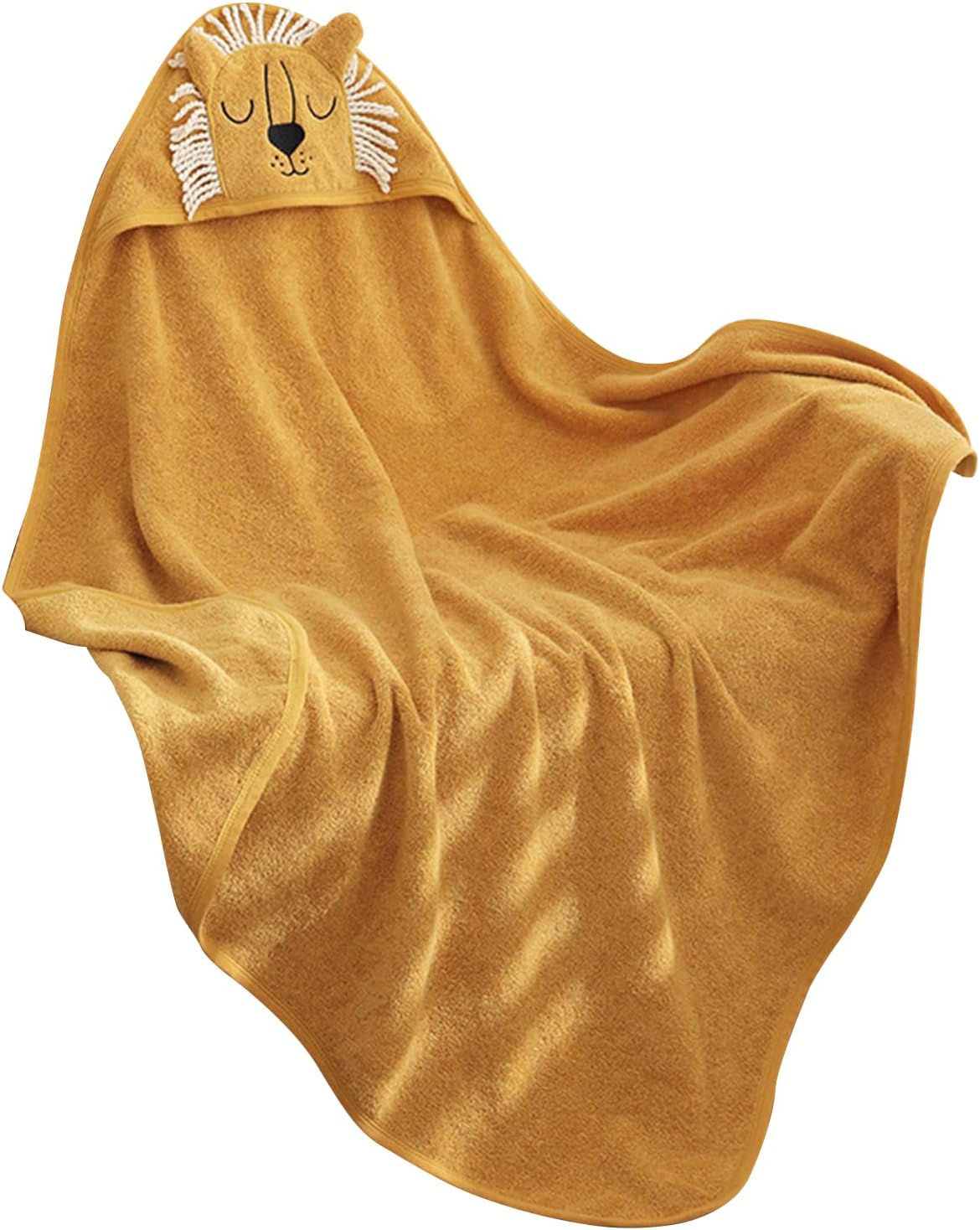 Comfy Hooded Towel for Kids - Custom Personalized Embroidered Blanket Hoodie