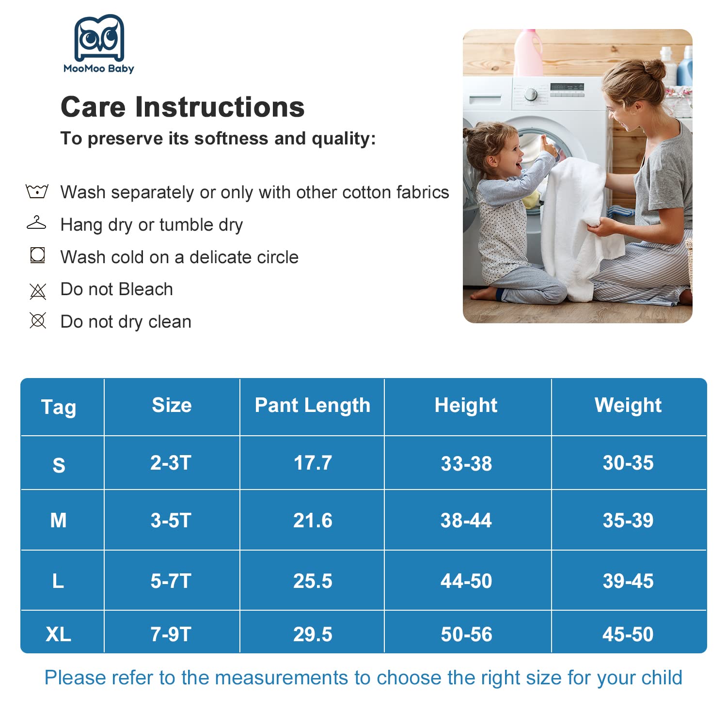 MooMoo Baby Waterproof Diaper Pants for Potty Training 2 Pack 1