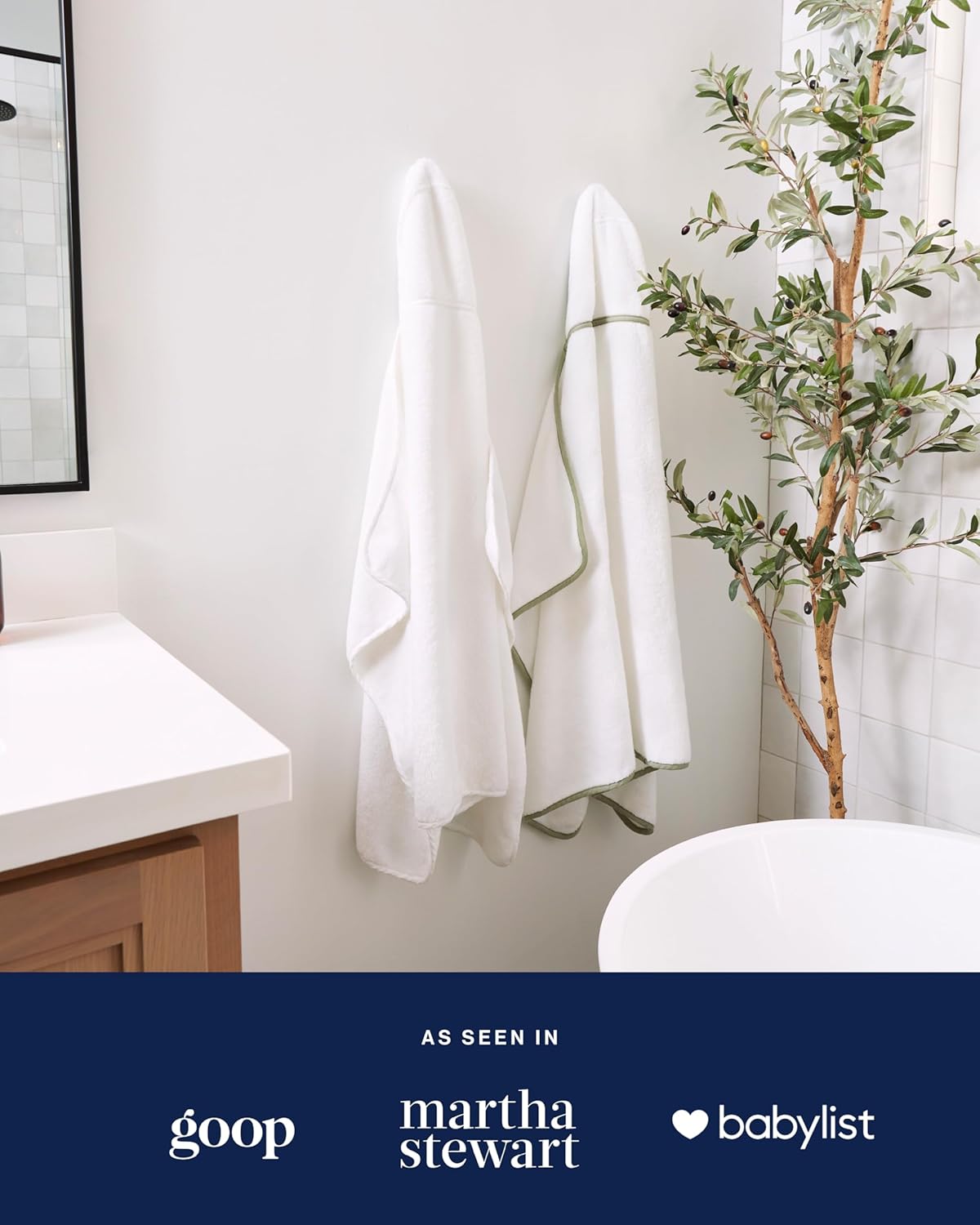 Lalo Hooded Towel - Organic Cotton Soft Absorbent