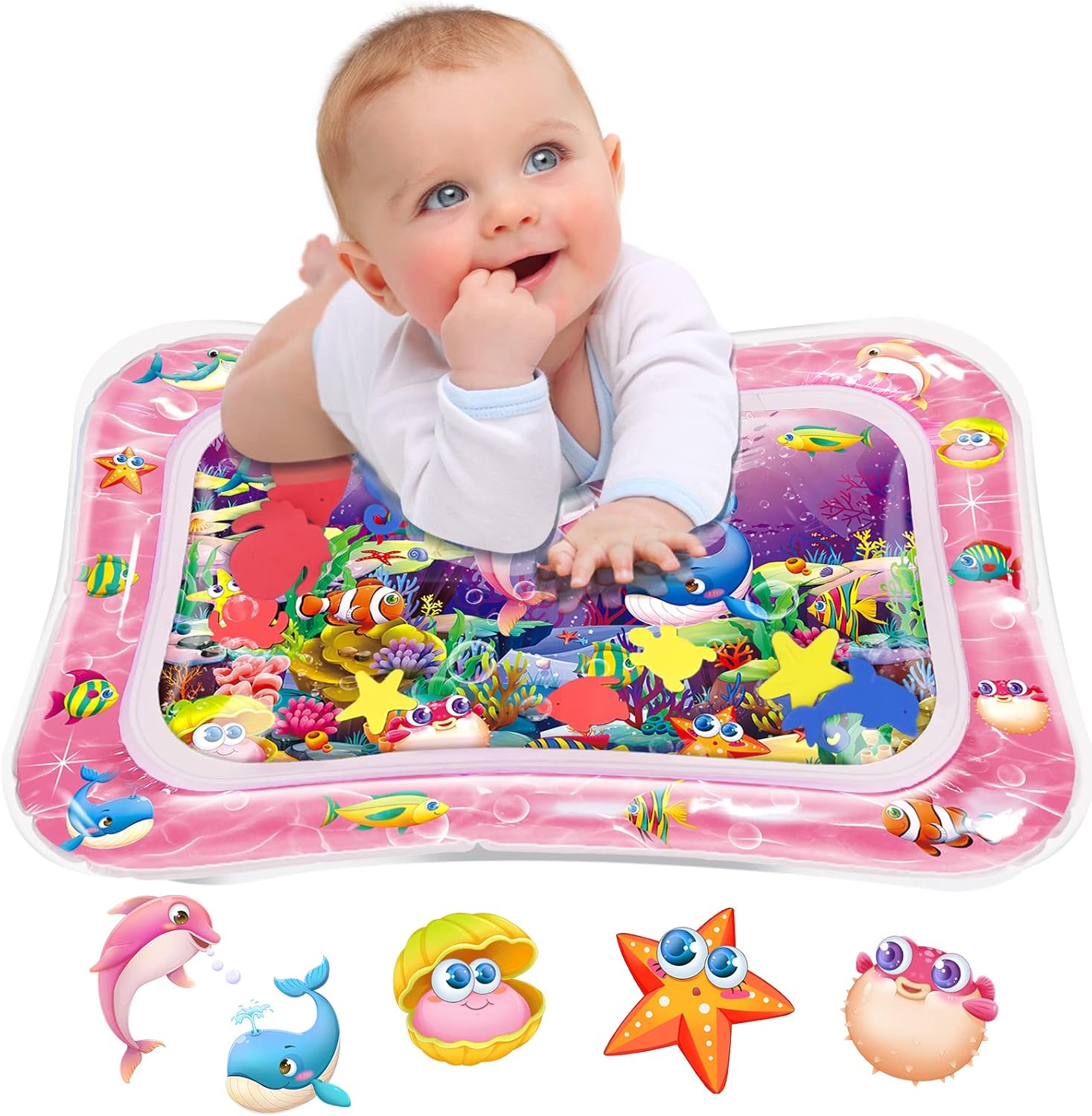 Infinno Tummy Time Water Mat for Babies 1