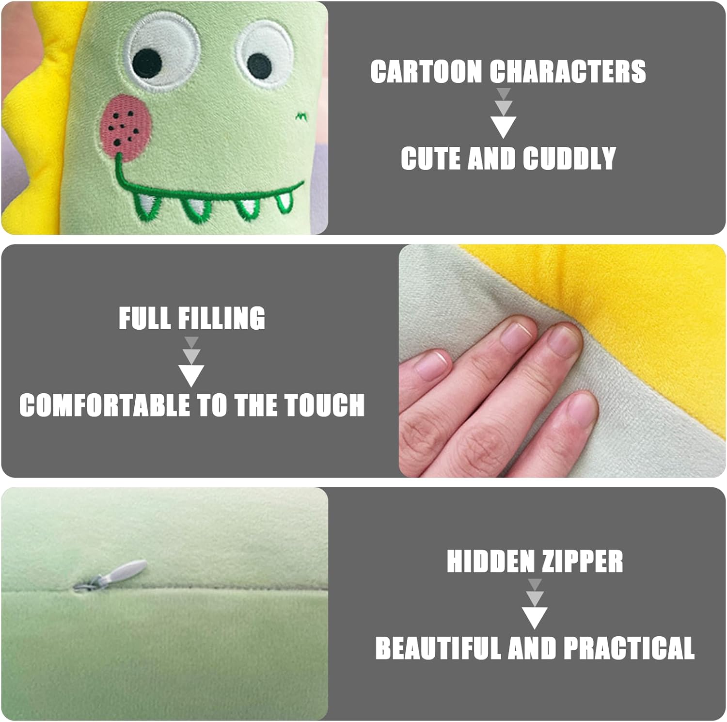 H-Shape Car Head Support for Kids and Adults