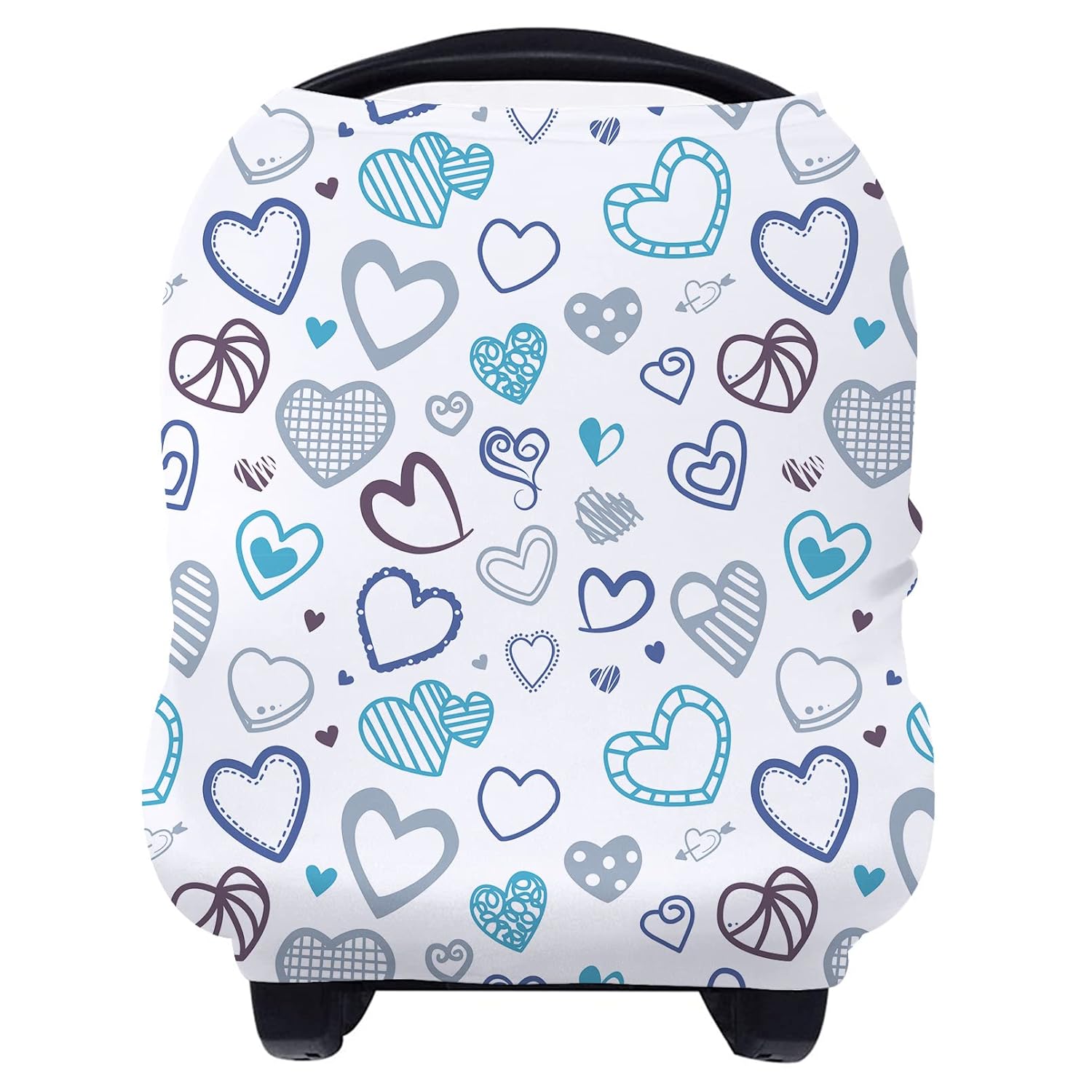 Yoofoss Nursing Cover Breastfeeding Scarf - Universal Baby Car Seat Stroller Cover