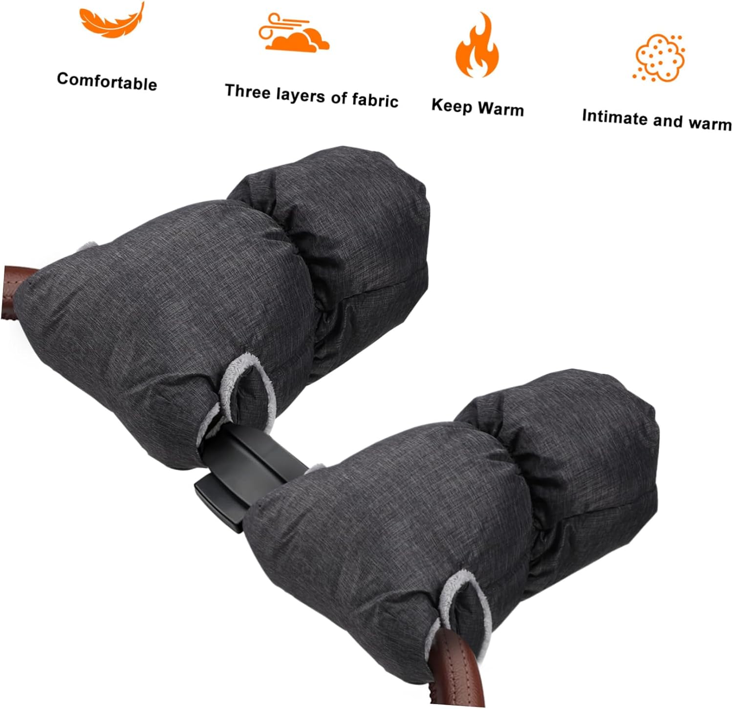 CIMAXIC Baby Stroller Mittens Warm Hand Muffs
