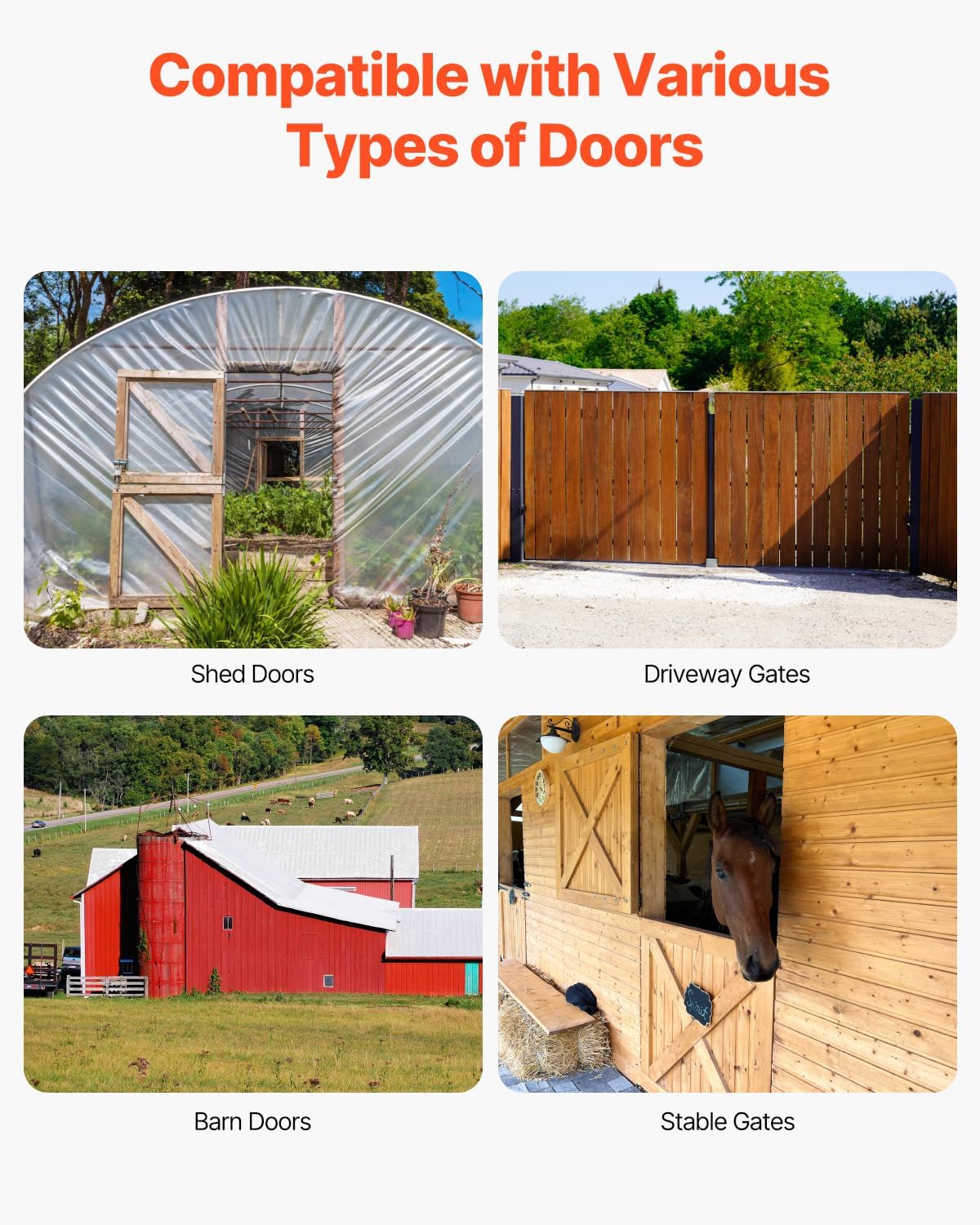 VEVOR Gate Corner Brace Bracket 2 Sets Black