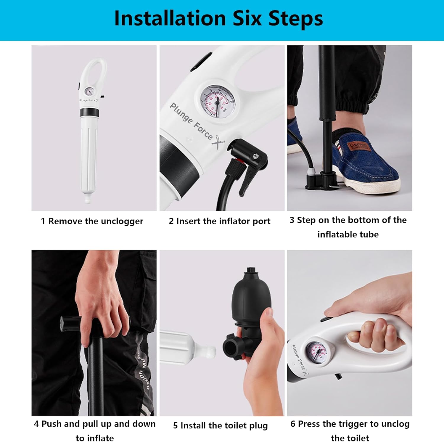 Plunge Force X High Pressure Air Plunger