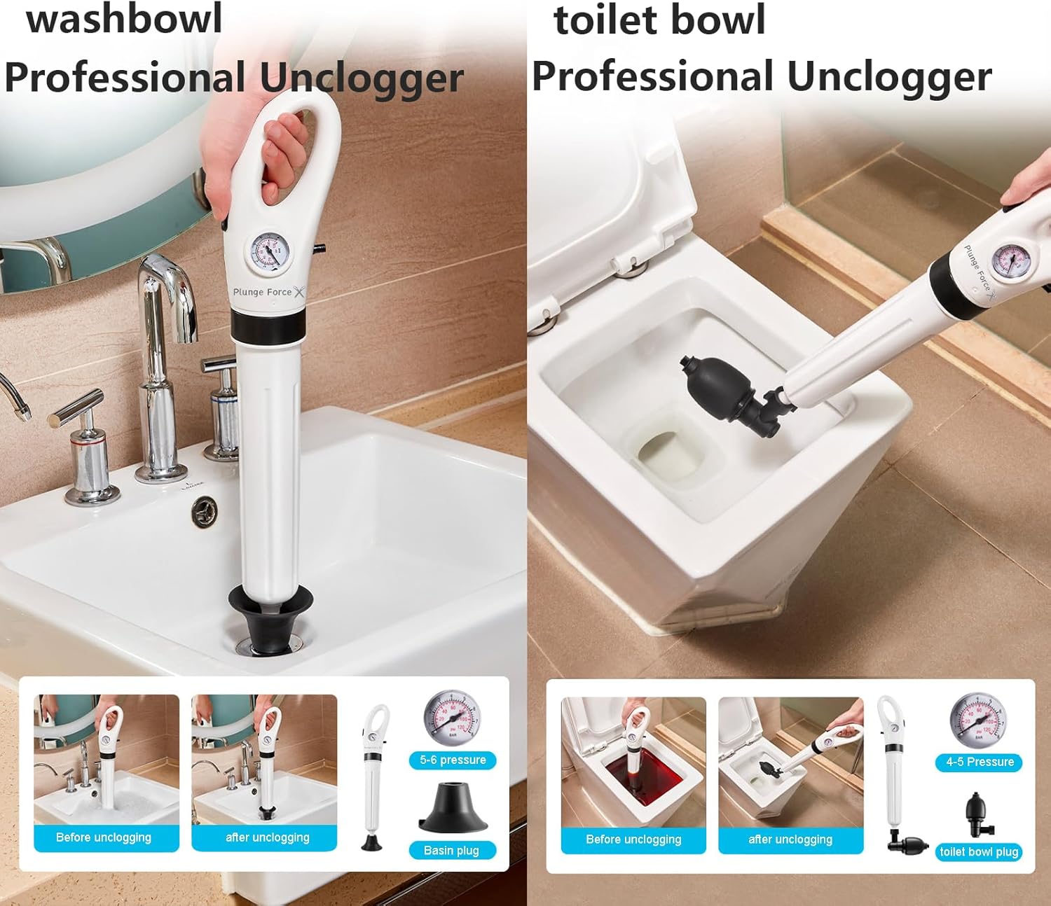 Plunge Force X High Pressure Air Plunger