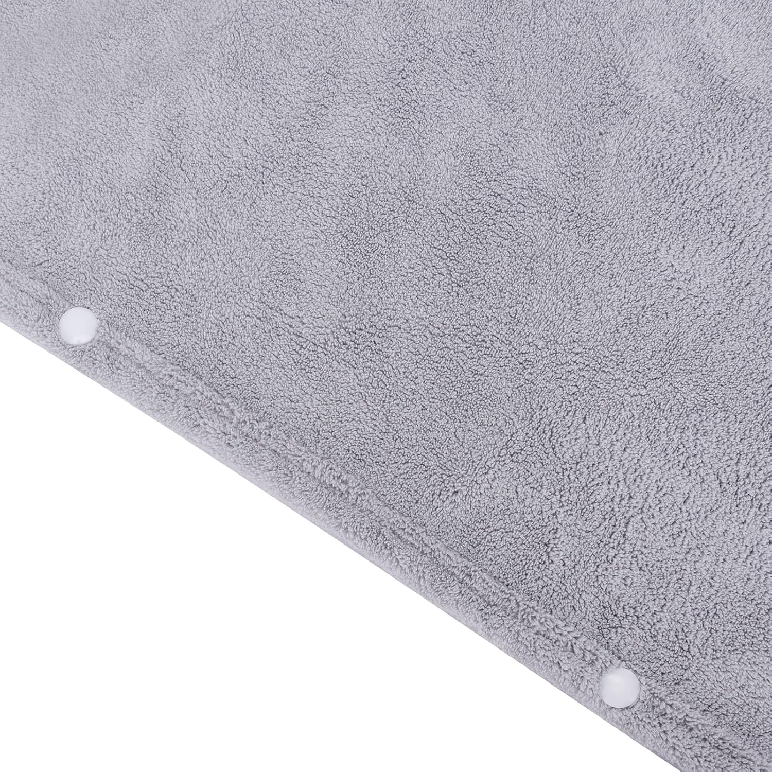 Bebamour Baby Bath Towel Set with Grey Elephant Design