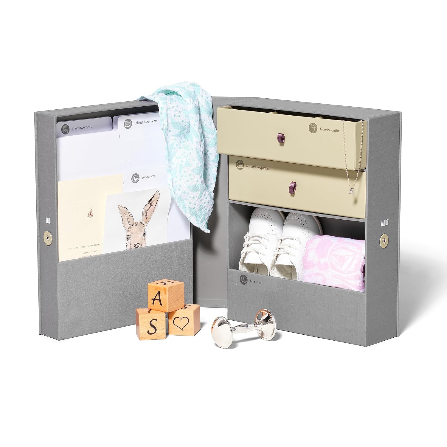 Savor Baby Keepsake Organizer Box