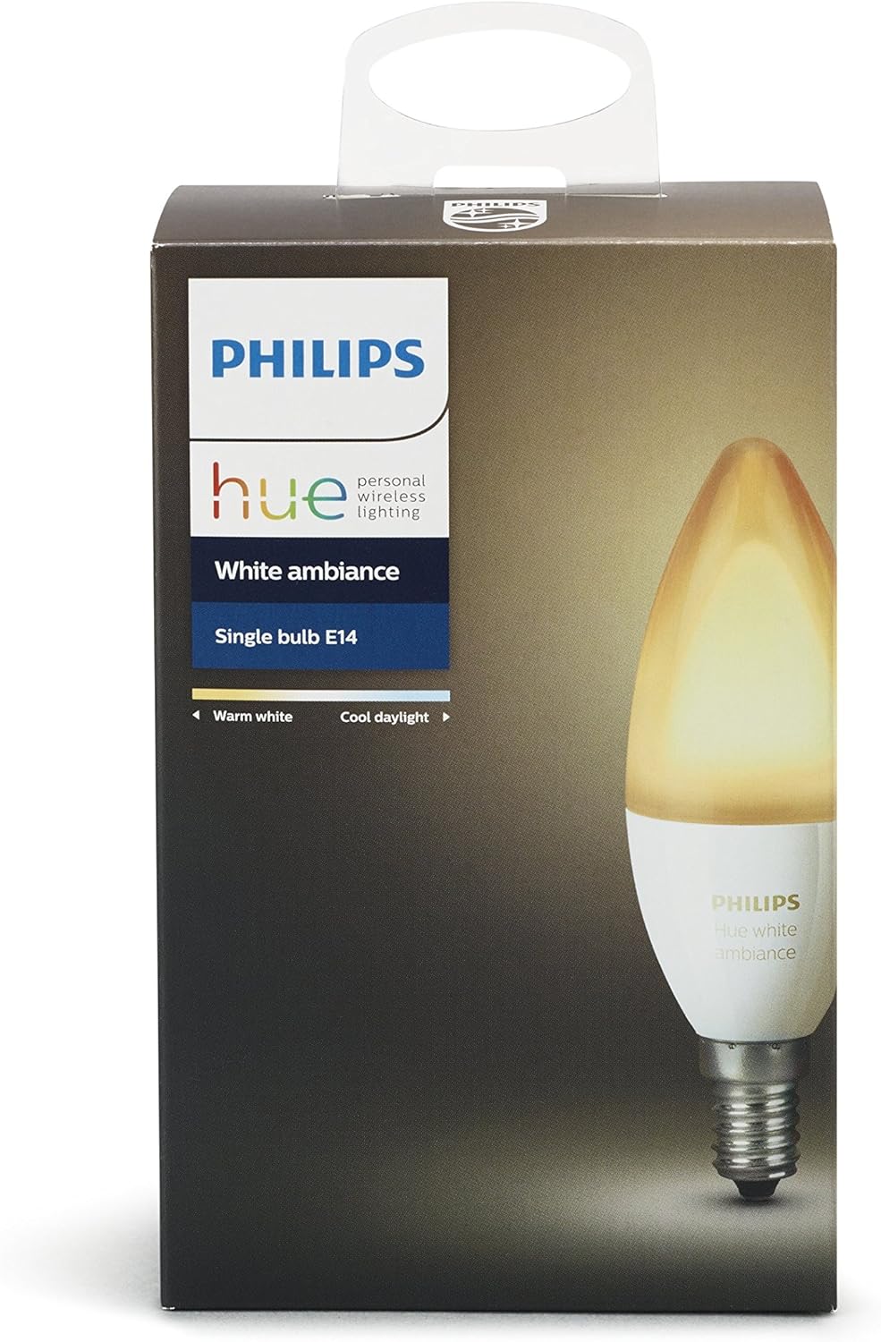 Philips Hue White Ambiance E12 LED Candle Bulb 6W Dimmable Smart Light