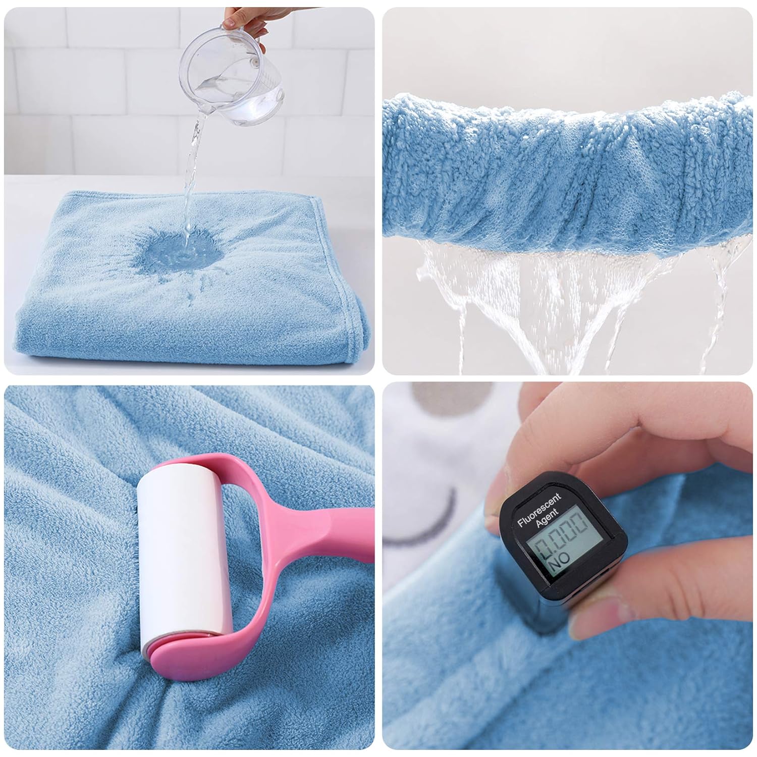 ROMASA Baby Bath Towel Hooded Ultra Soft Towel for Toddlers