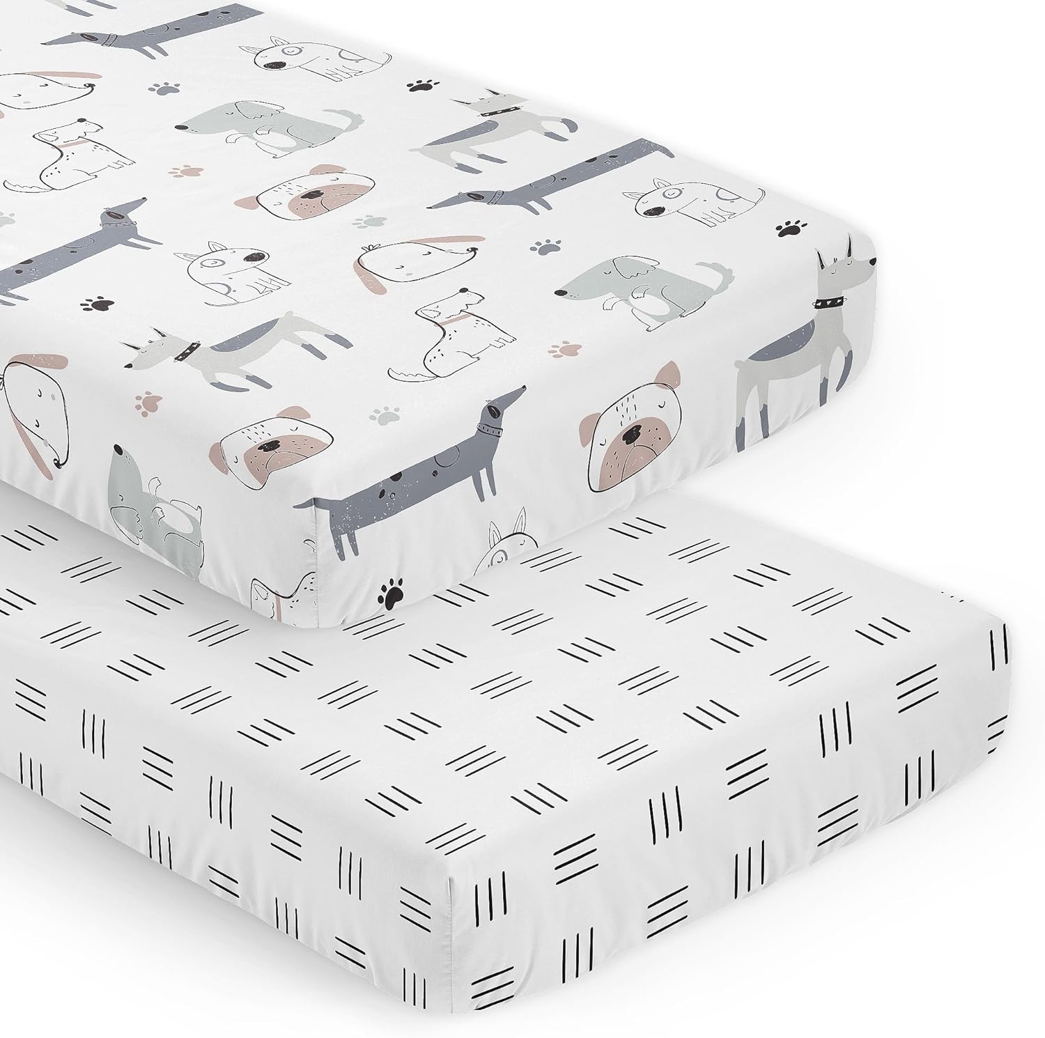 Sweet Jojo Designs Baby Crib Sheet Set 2pc