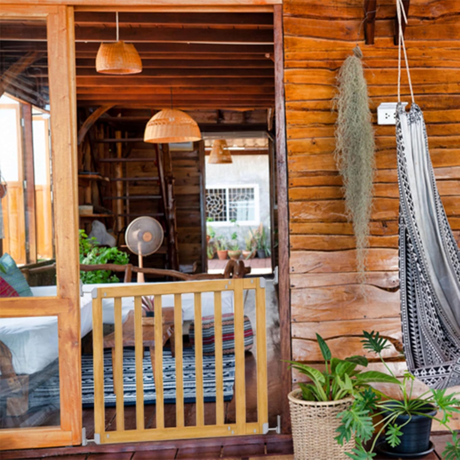 Ingenuity Doorway 36S Custom Safety Gate Paintable Wood Panels