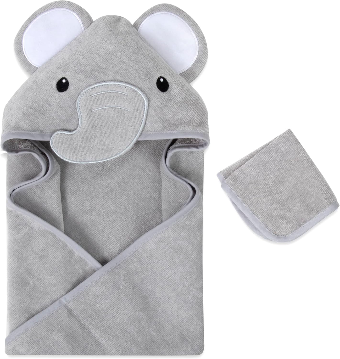 Baby Animal Hooded Towel Set for Newborns and Toddlers