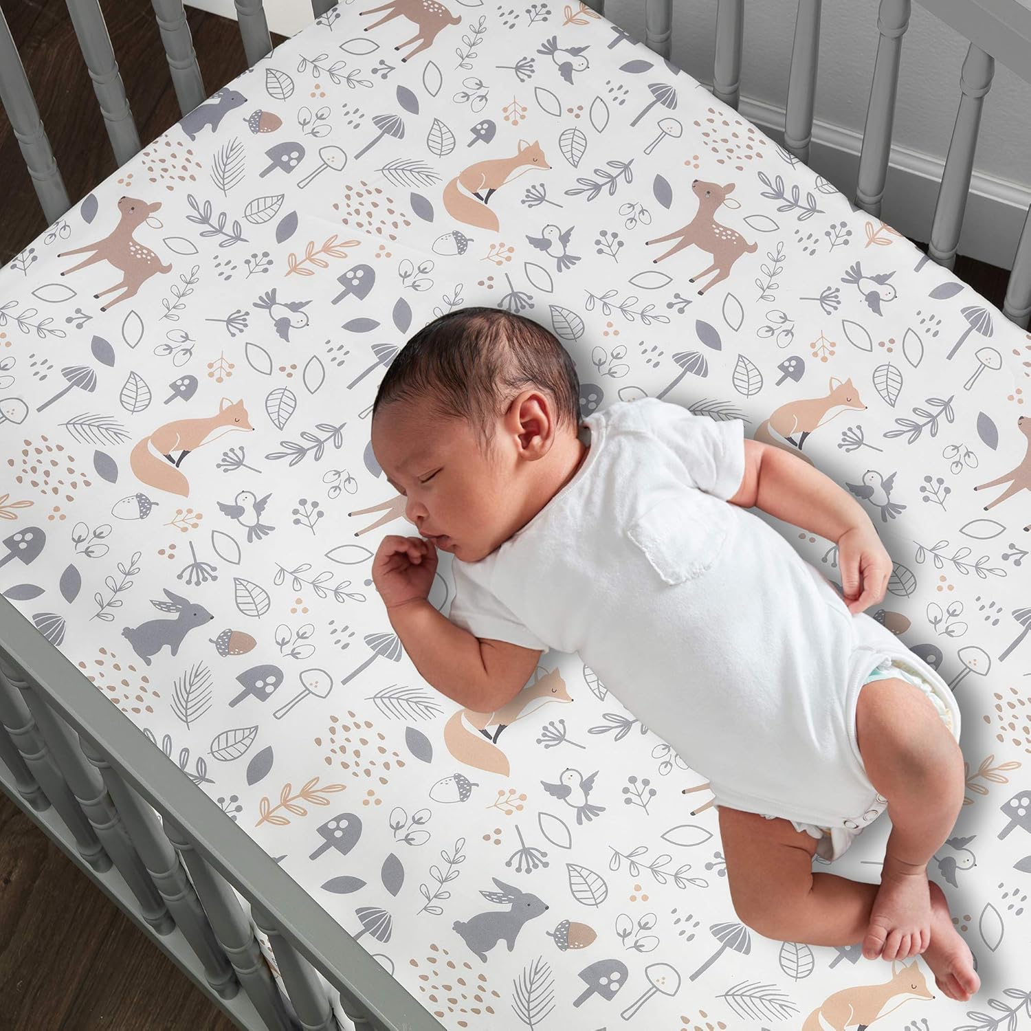 Bedtime Originals 3-Piece Crib Bedding Set Deer Park