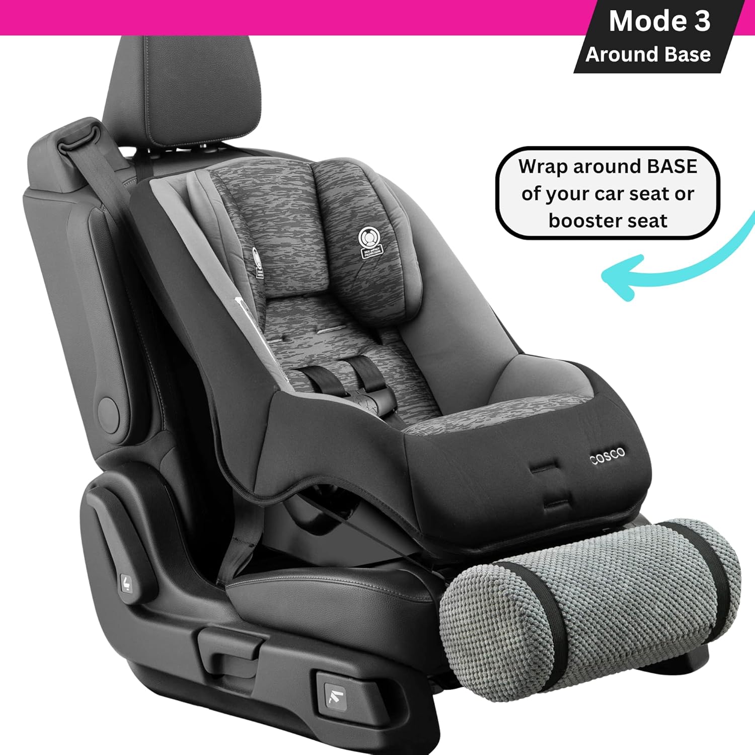 Swanoo Car Seat Foot Rest for Kids - Adjustable and Comfortable