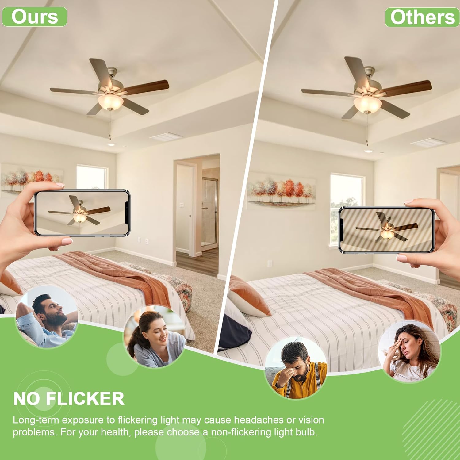 Hansang GU24 9W LED Bulb 4 Pack 4000K Natural White