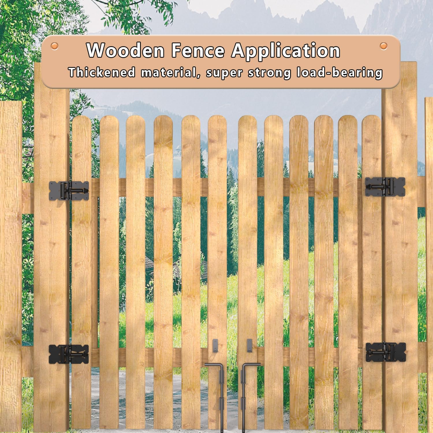 18 Gate Drop Rod with Black Plastic Coating 1