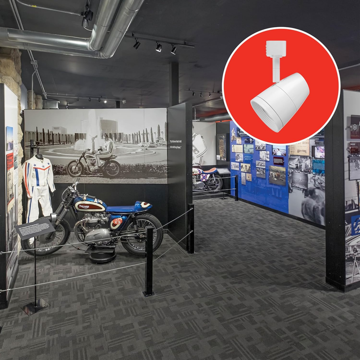 Juno Lighting R600L G2 LED Track Head 95W 50W Equivalent White Dimmable