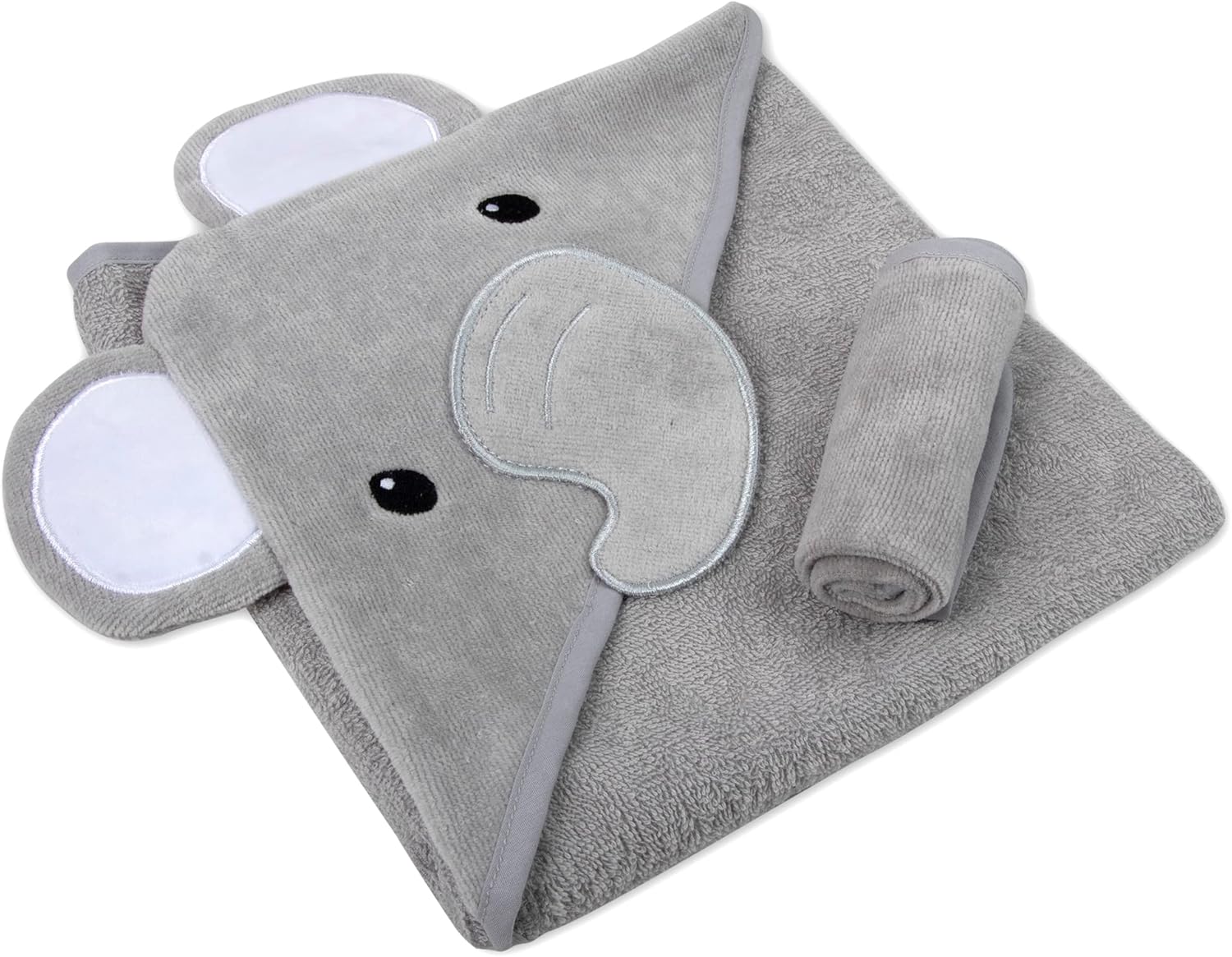 Baby Animal Hooded Towel Set for Newborns and Toddlers