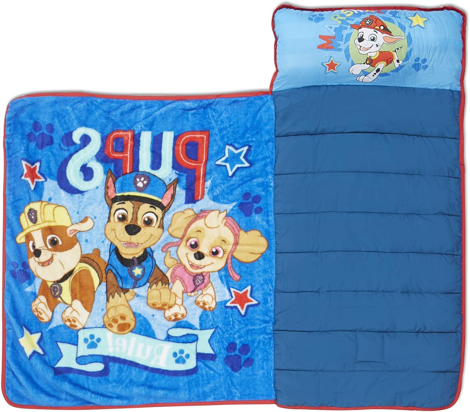 Paw Patrol Toddler Nap Mat Set with Pillow and Blanket 1