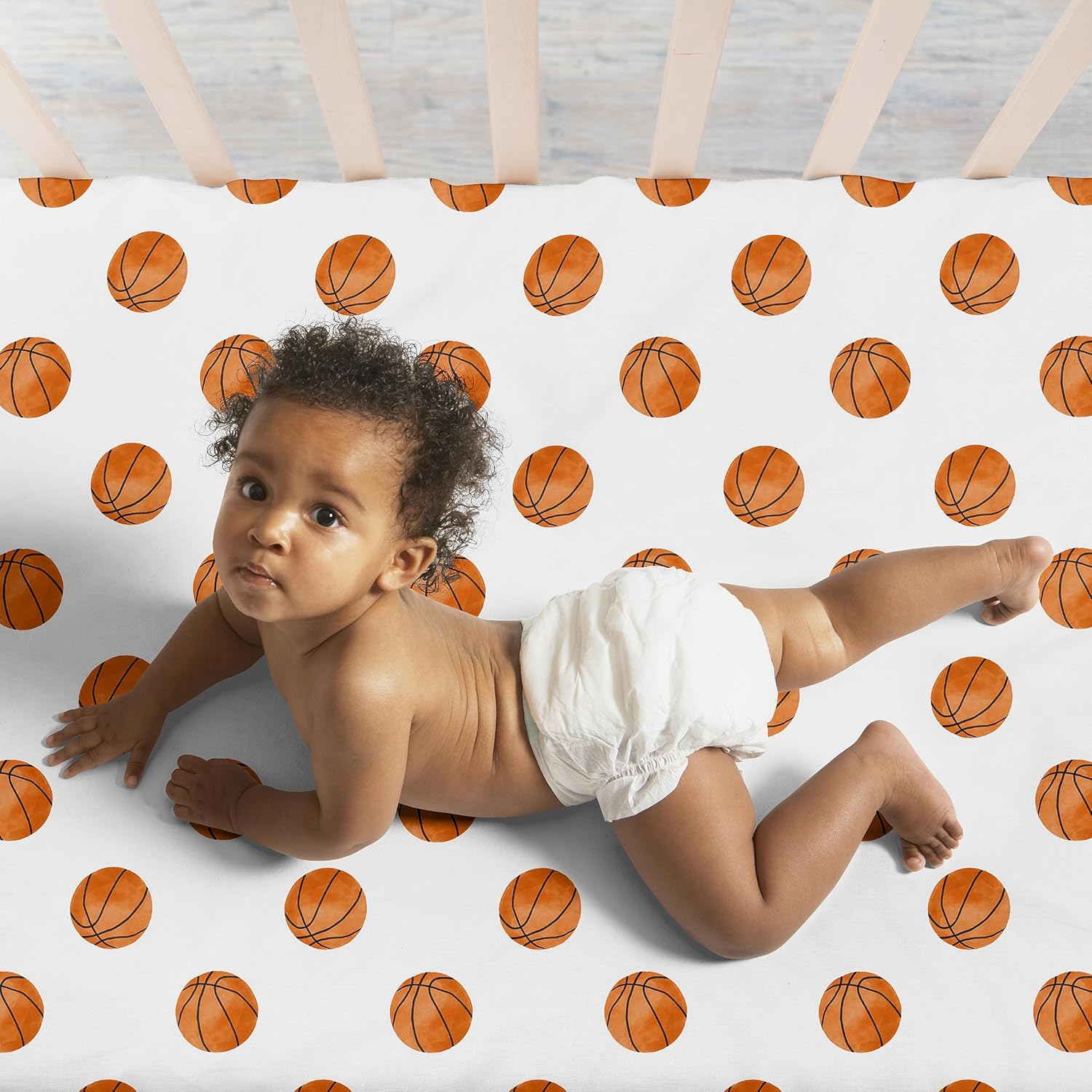 Sweet Jojo Designs Sports Themed Crib Sheets 3-Pack