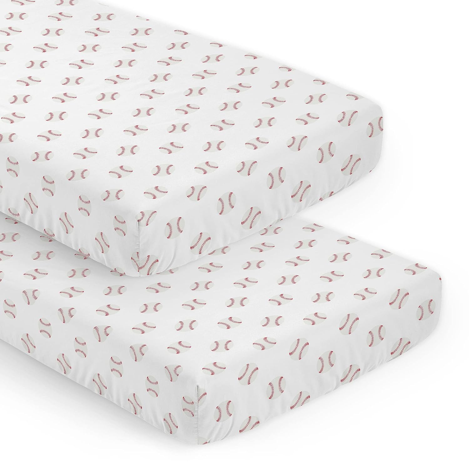Sweet Jojo Designs Americana Sports Crib Sheet Set