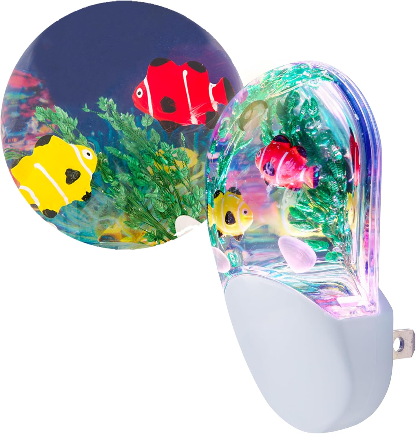 Lights By Night Tropical Aqualites LED Night Light