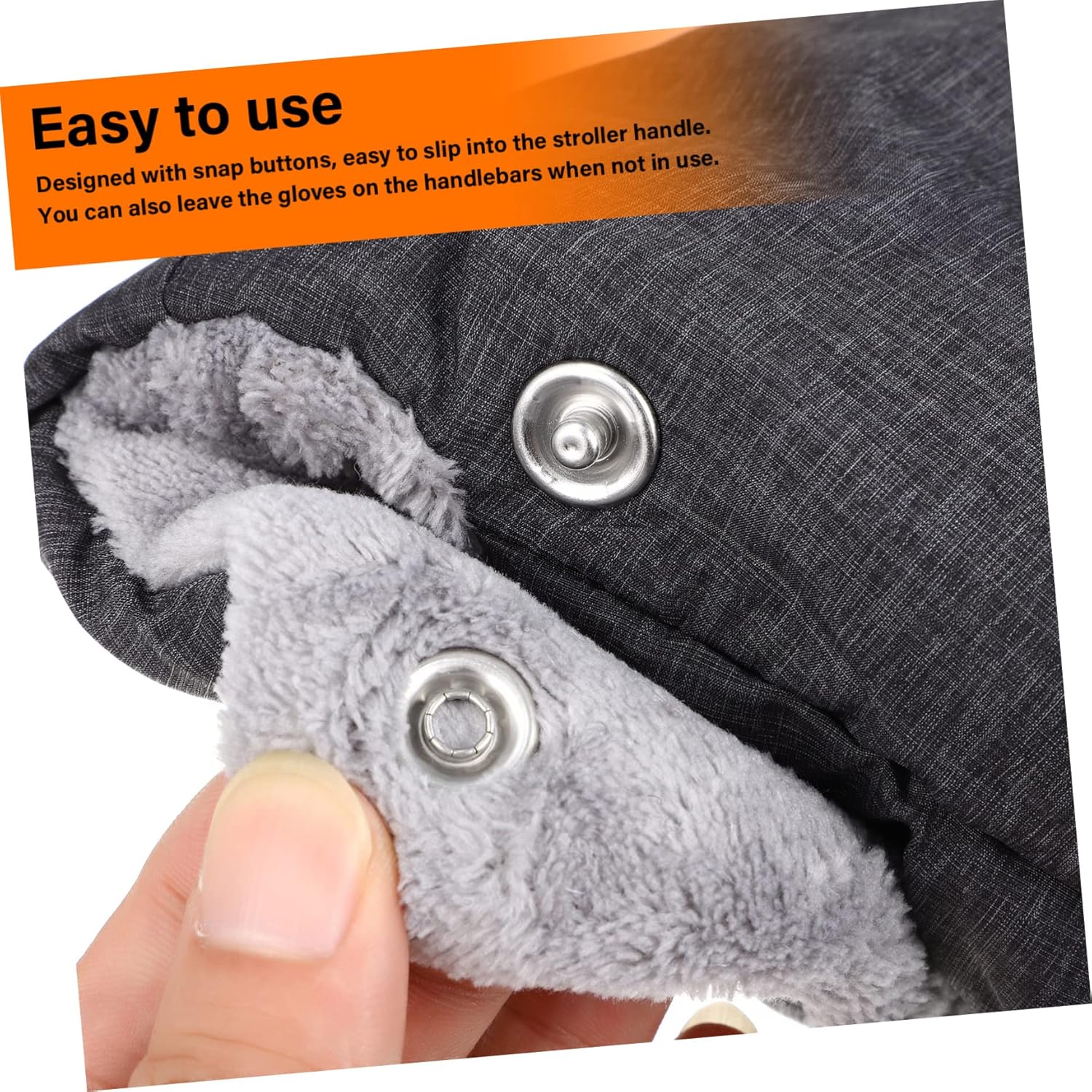 CIMAXIC Baby Stroller Mittens Warm Hand Muffs
