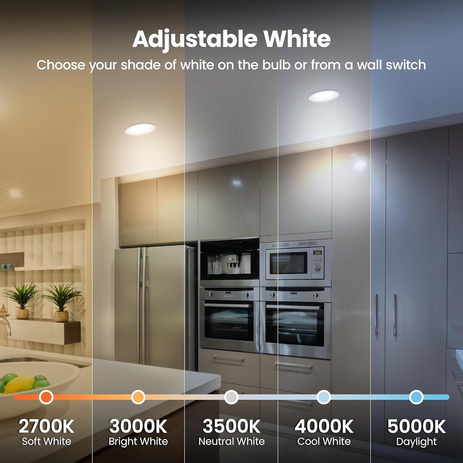 Feit Electric BR30 LED Bulb 6 Pack 65W Equivalent