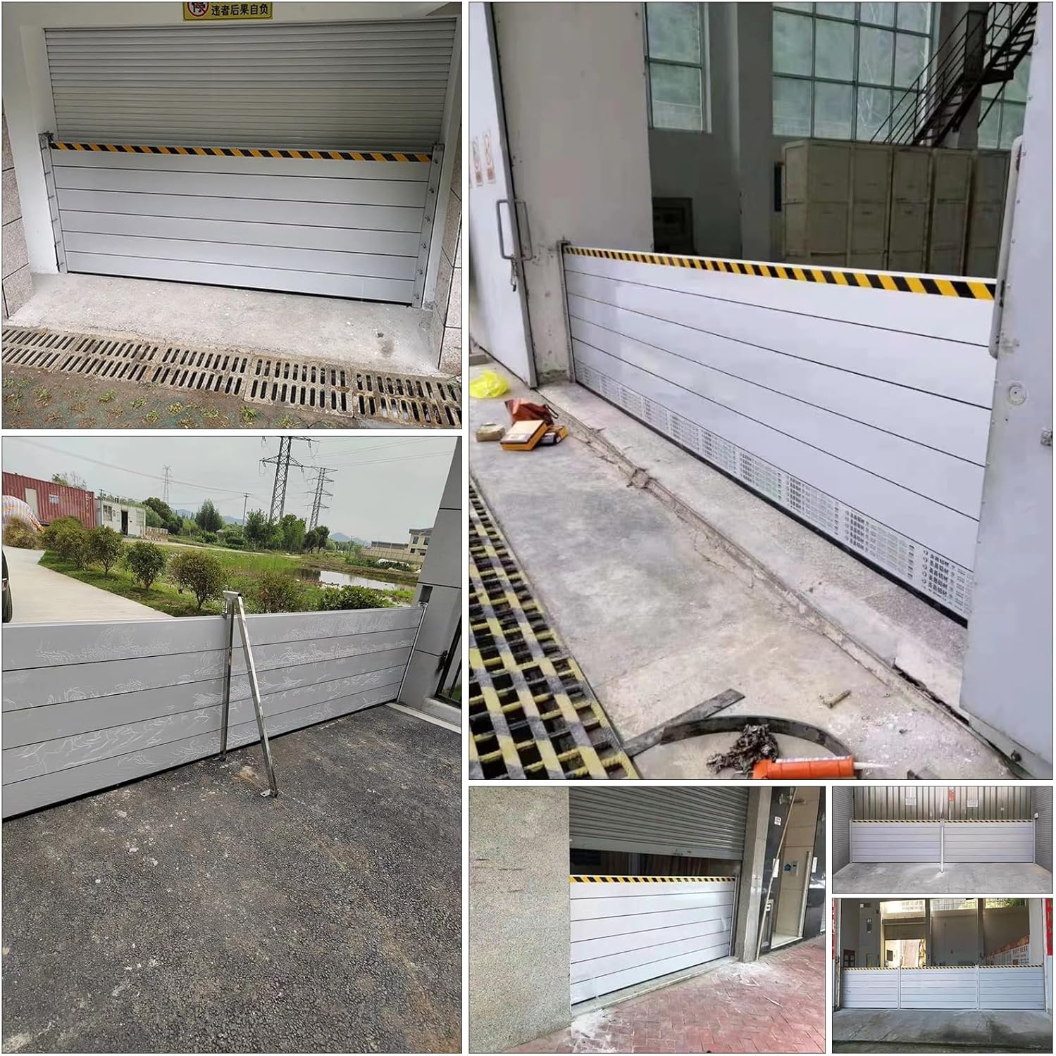 Flood Protection Barriers for Garage Doors and Yard Gates