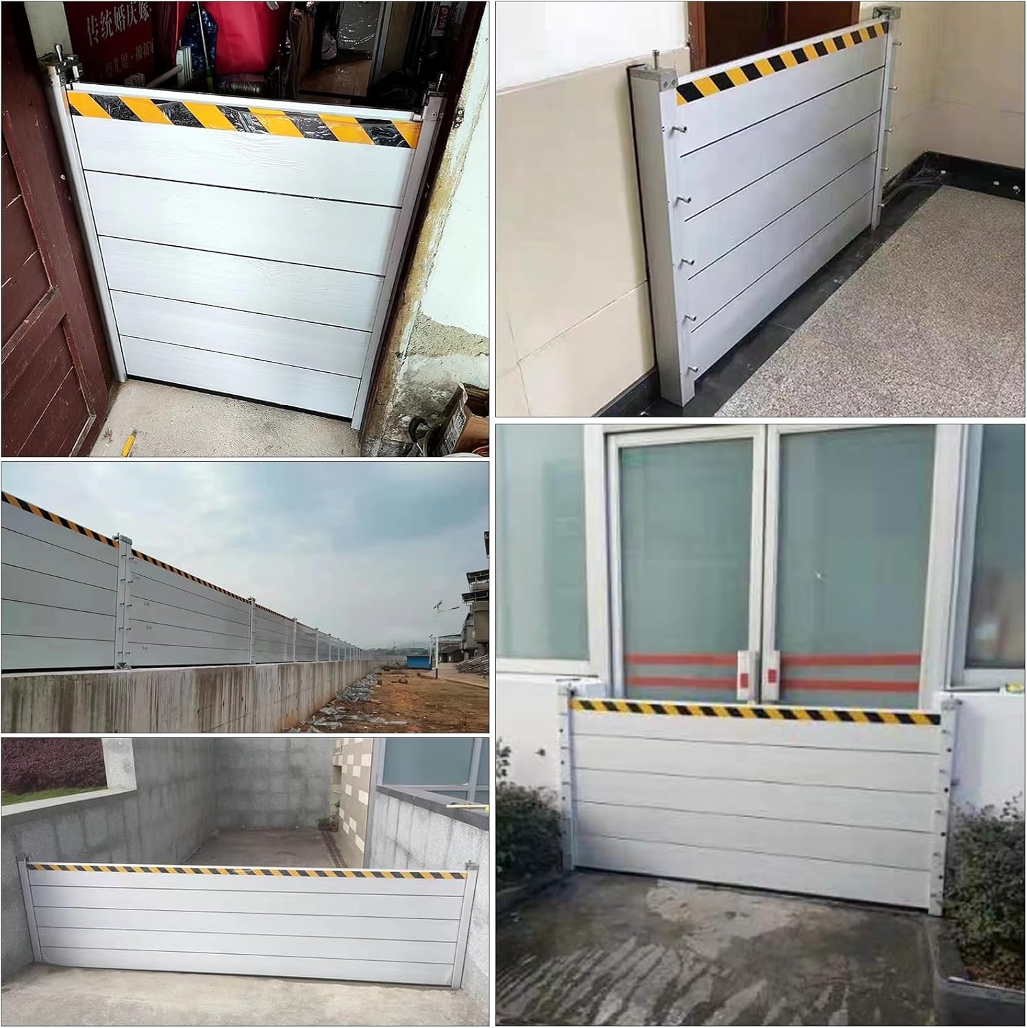 High Flood Control Baffle for Gates and Doors