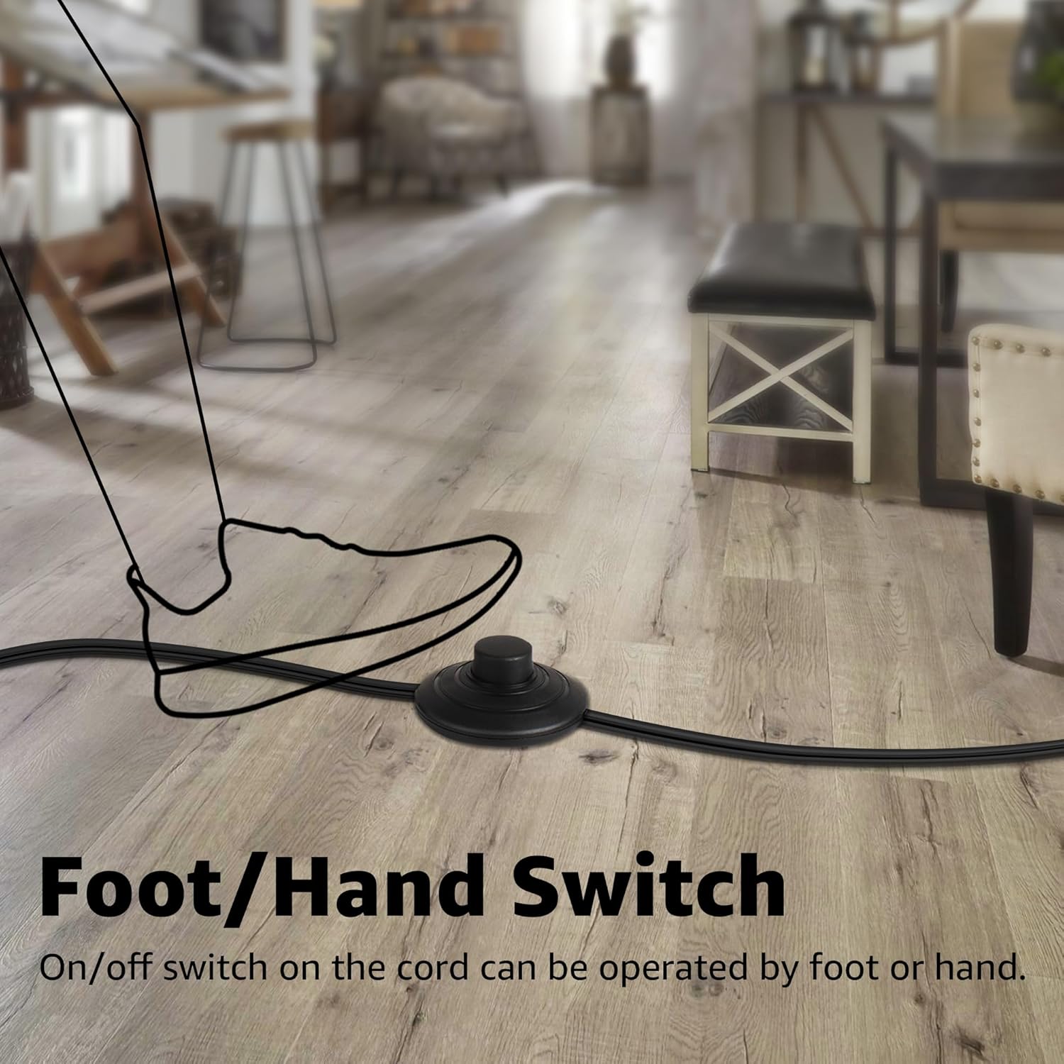 SUNVIE 2 Pack Floor Can Light with GU10 Bulbs