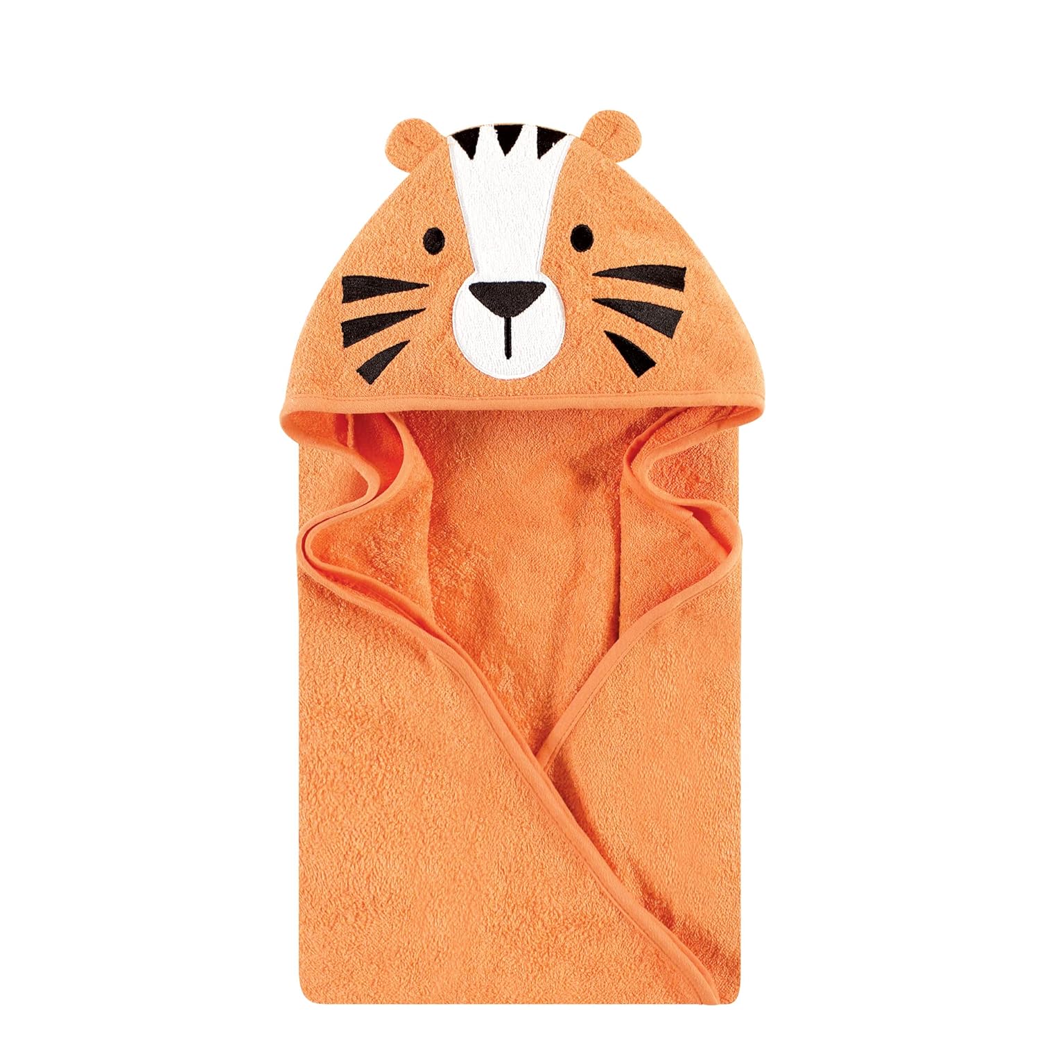 Hudson Baby Unisex Cotton Tiger Hooded Towel