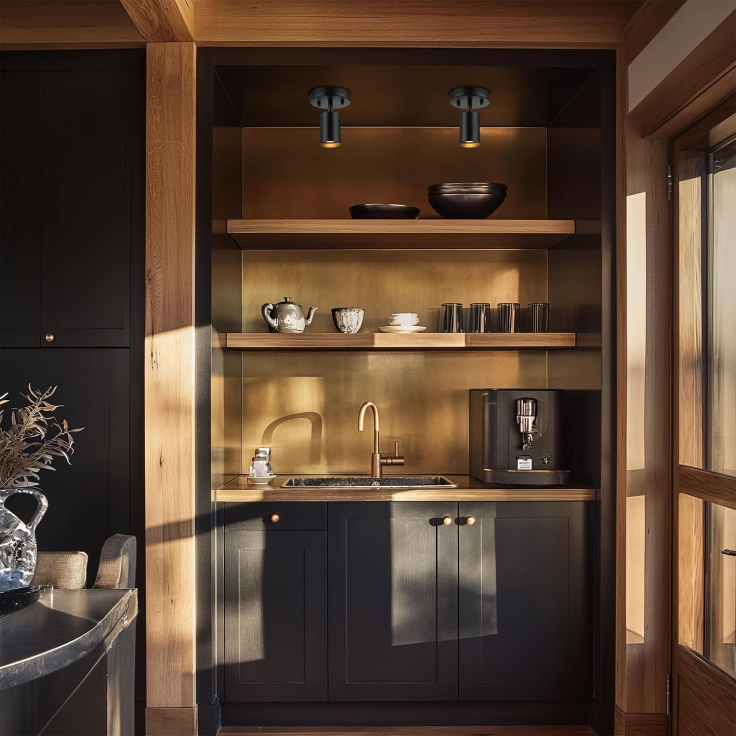 Globe Electric 57498 Matte Black Spot Light