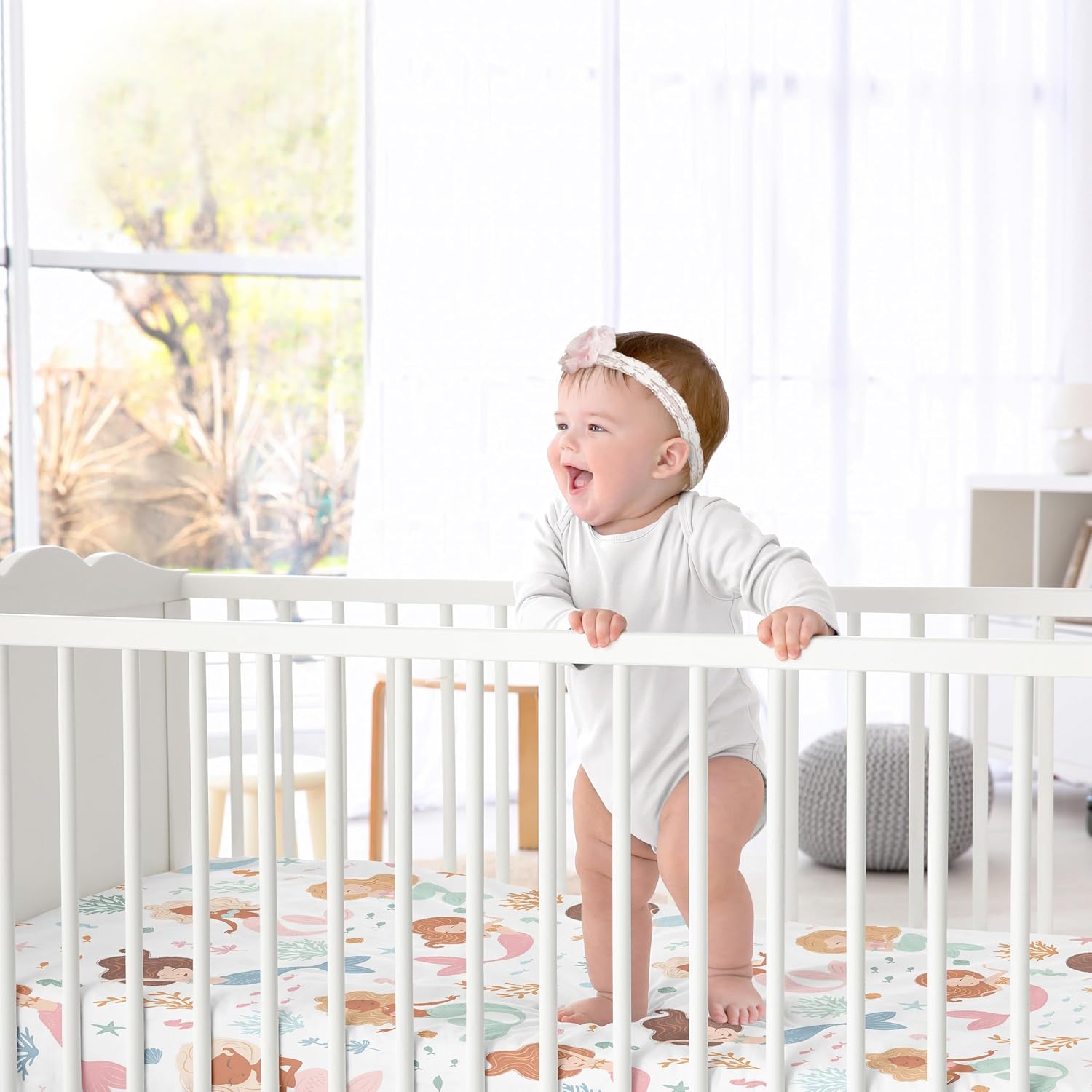 Sweet Jojo Designs Under the Sea Crib Sheet