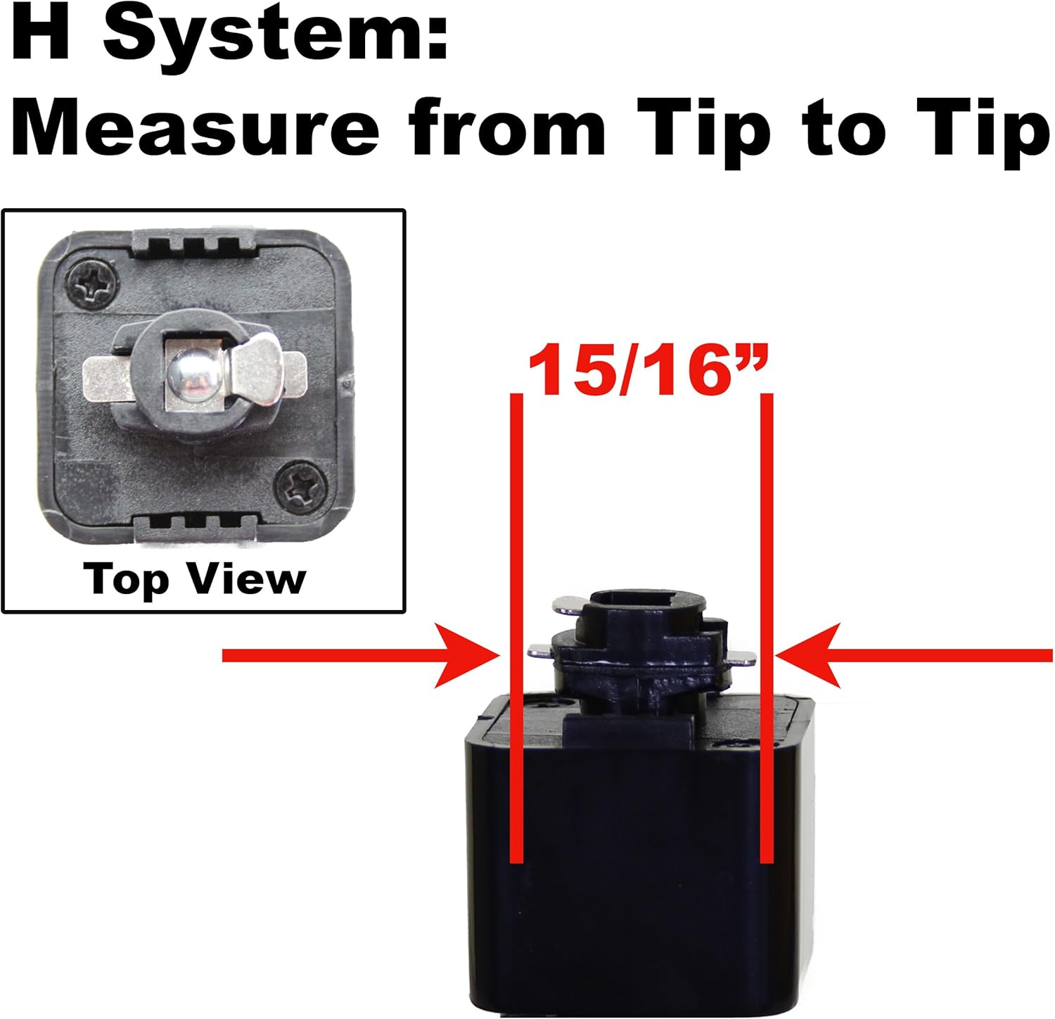 50154 Black GU10 Track Lighting Head - No Bulb