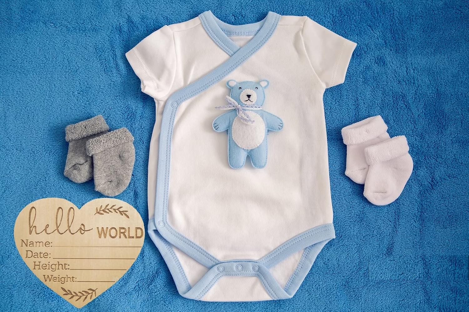 Welcome Baby Announcement Signs for Nursery and Hospital Birth