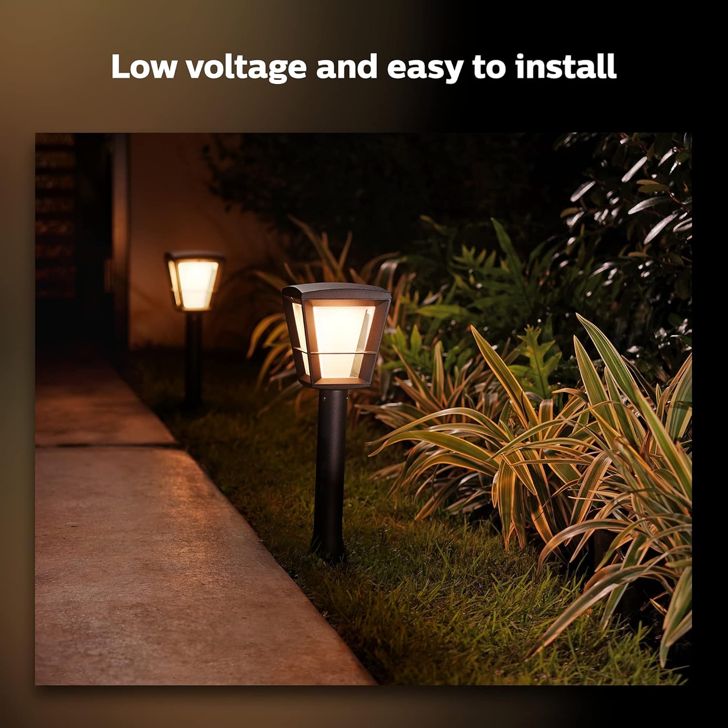 Philips Hue Econic Pathway Light with Alexa Control