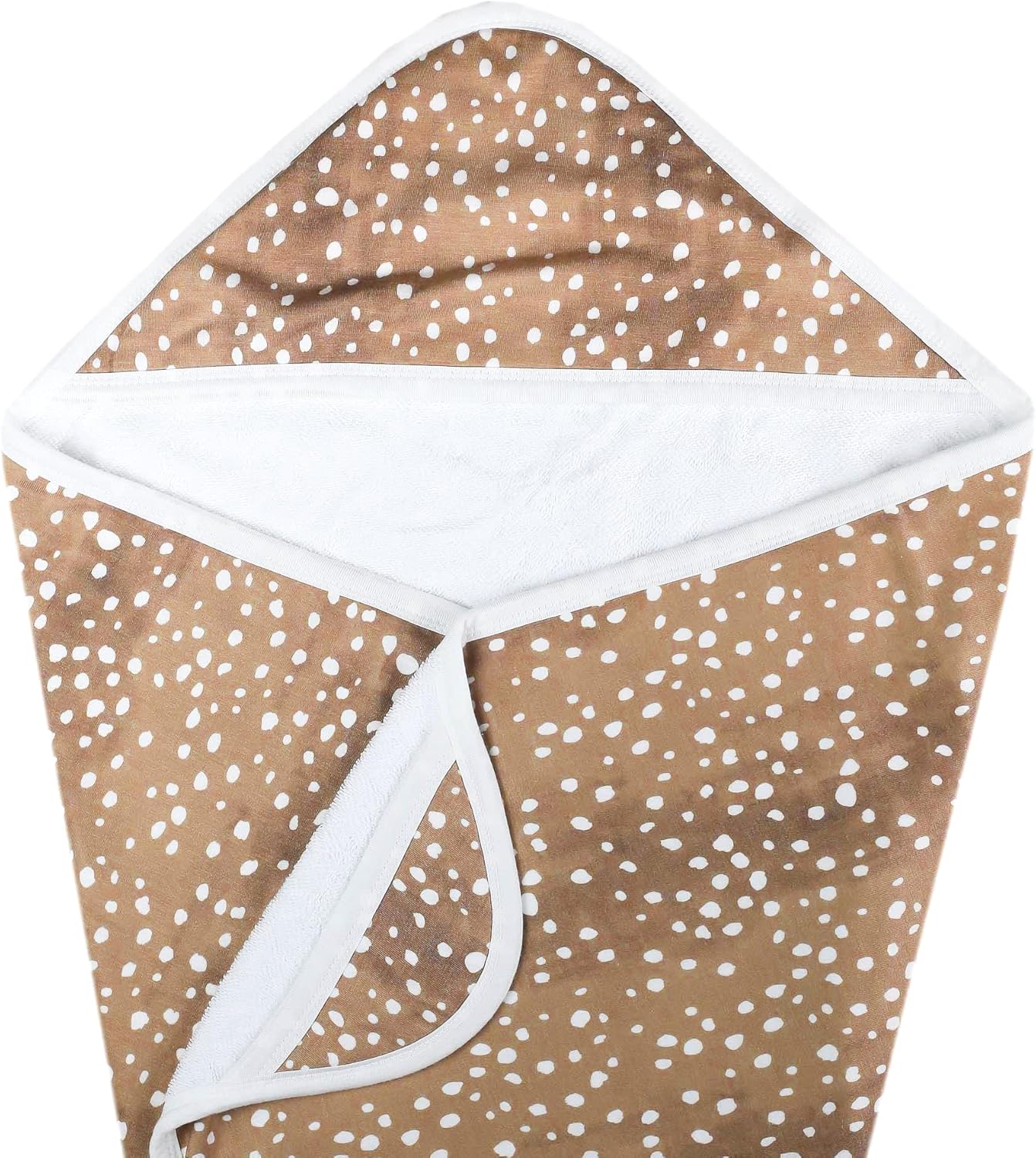 Copper Pearl Hooded Bath Towel - Fawn Design