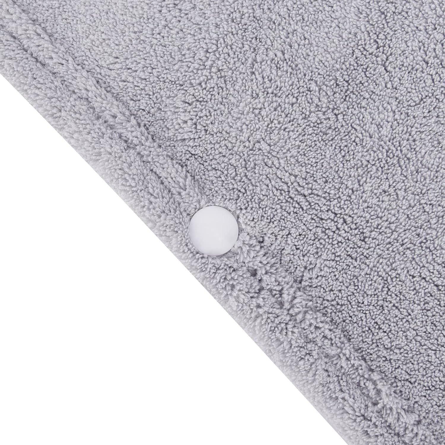 Bebamour Baby Bath Towel Set with Grey Elephant Design