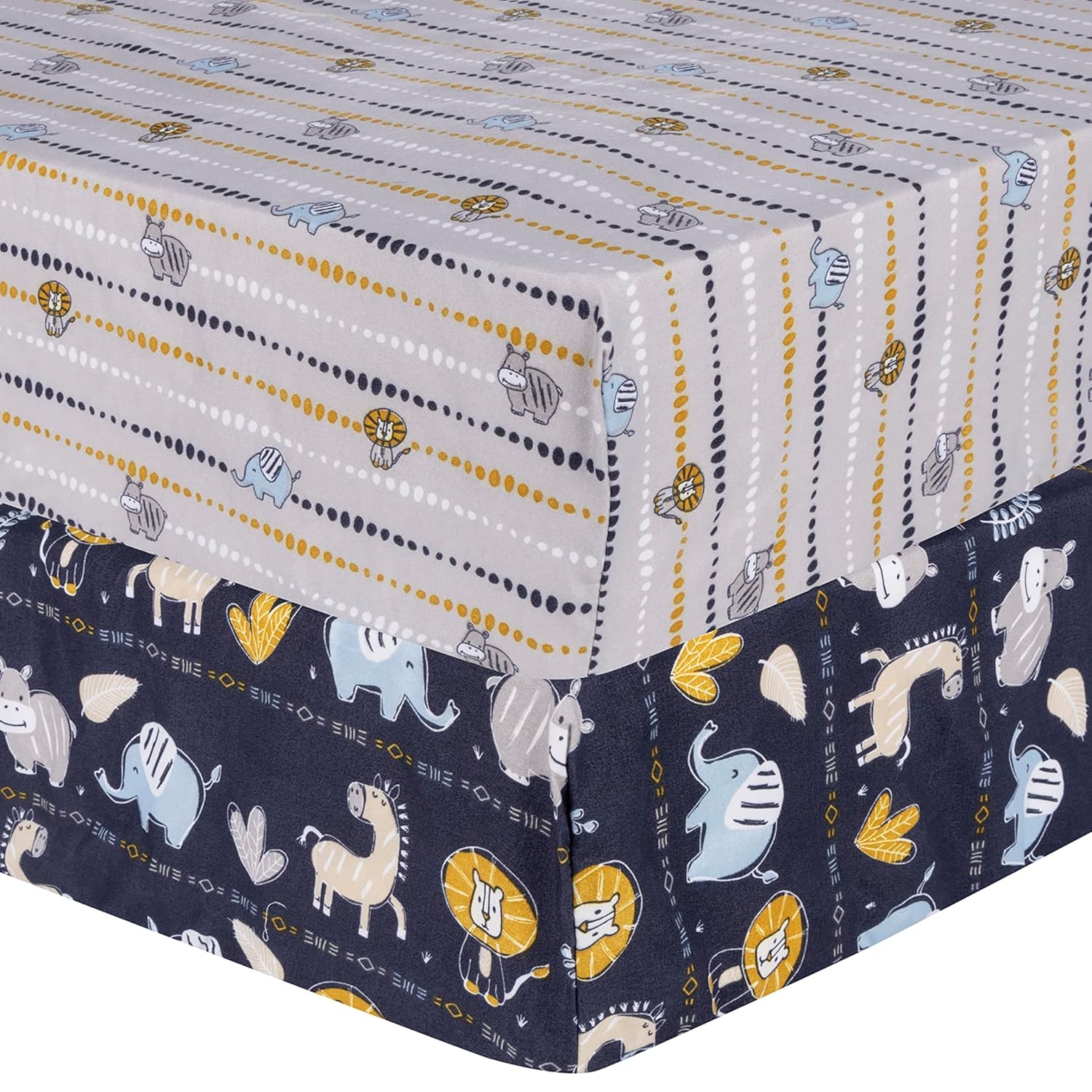 Sammy Lou Zambia Crib Sheet Set 2-Pack