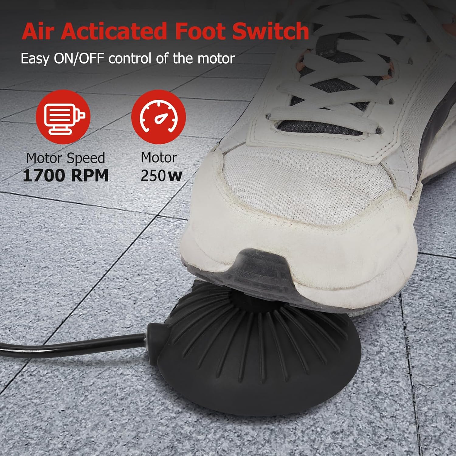 Aprafie 75 Ft Drain Cleaner Machine with 4 Cutters Gloves