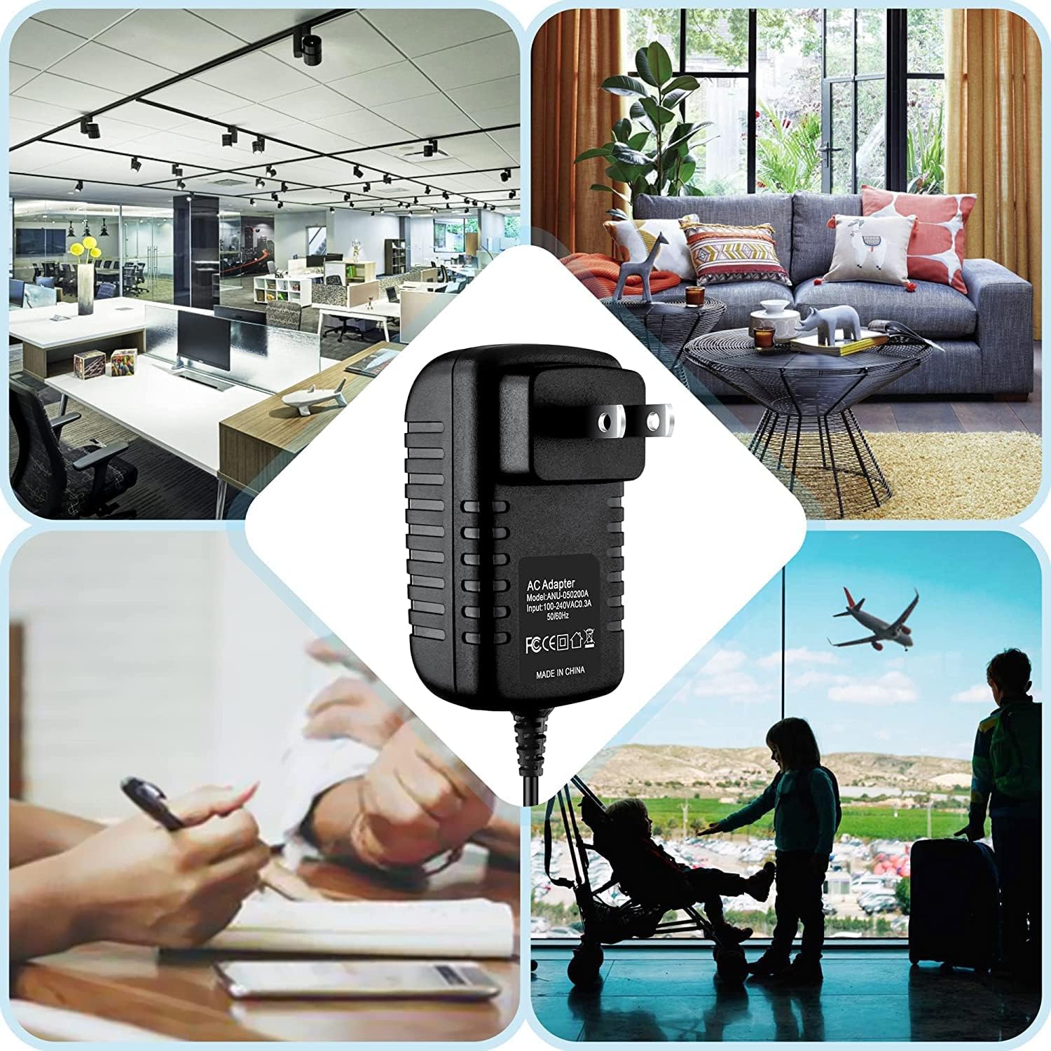 Marg AC DC Adapter for HealthOMeter 349KLX Weight Scale 1