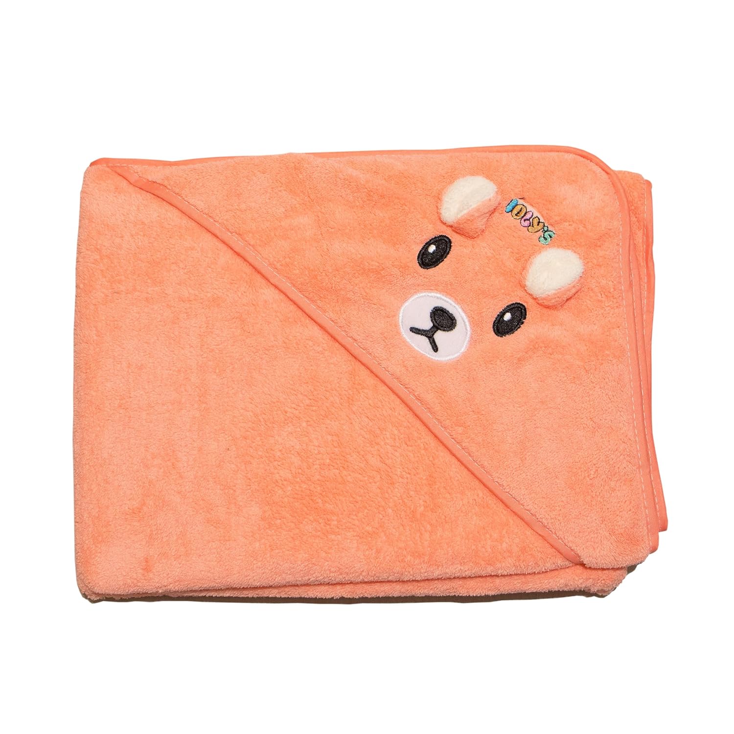 Iolys Hooded Baby Bath Towel Large 41x41